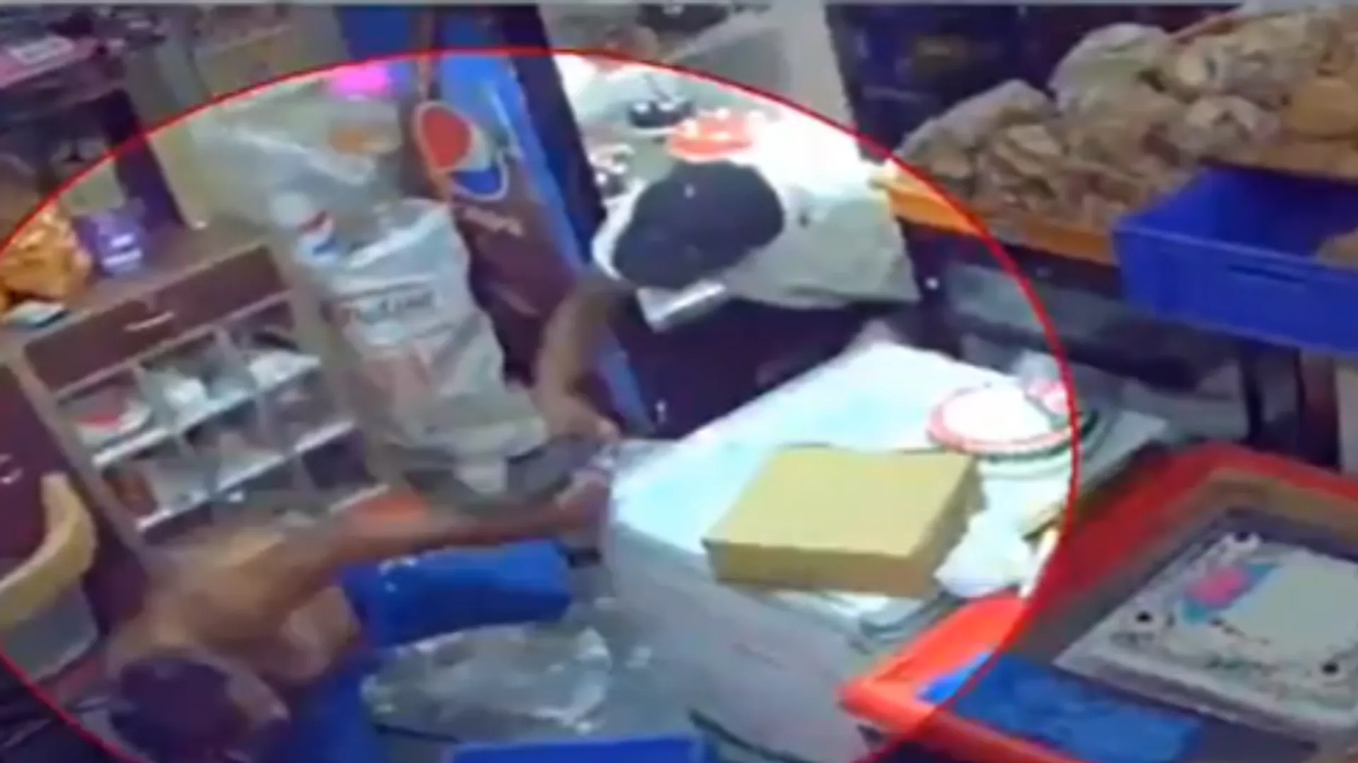 karnataka bakery a man murdered by assailants by machets cctv footage viral on social media