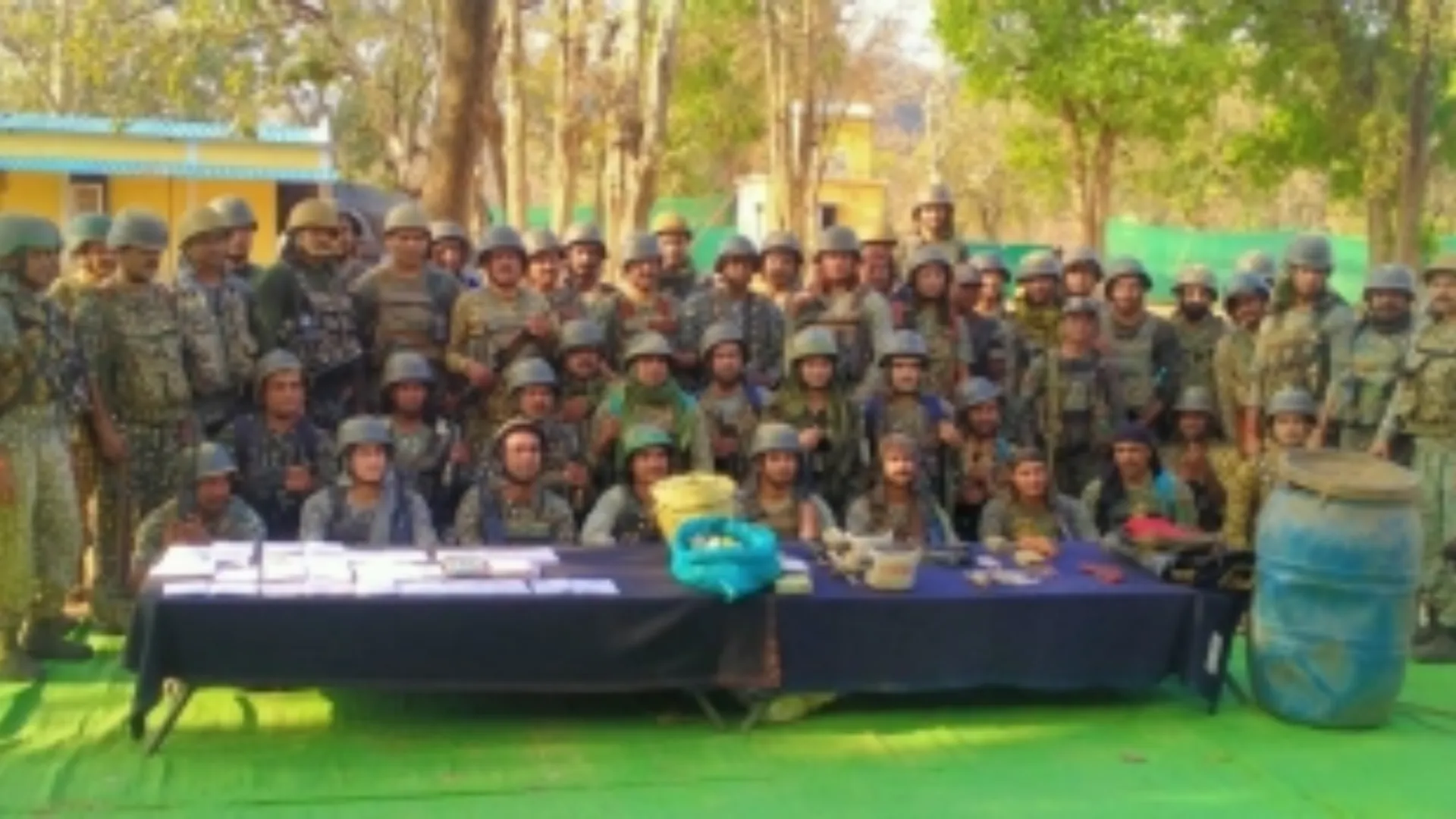 security forces recovered 2.5 tonnes explosives looted by maoists on odisa jharkhand border