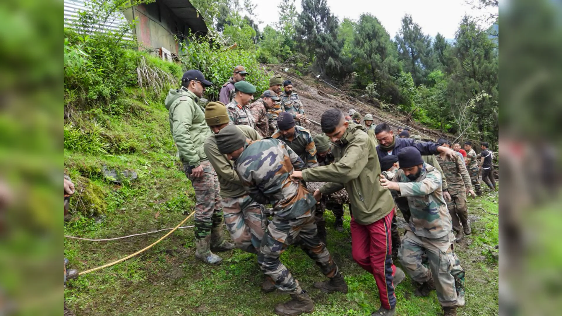 Sikkim News, Landslide, Sikkim, Indian Army, rain
