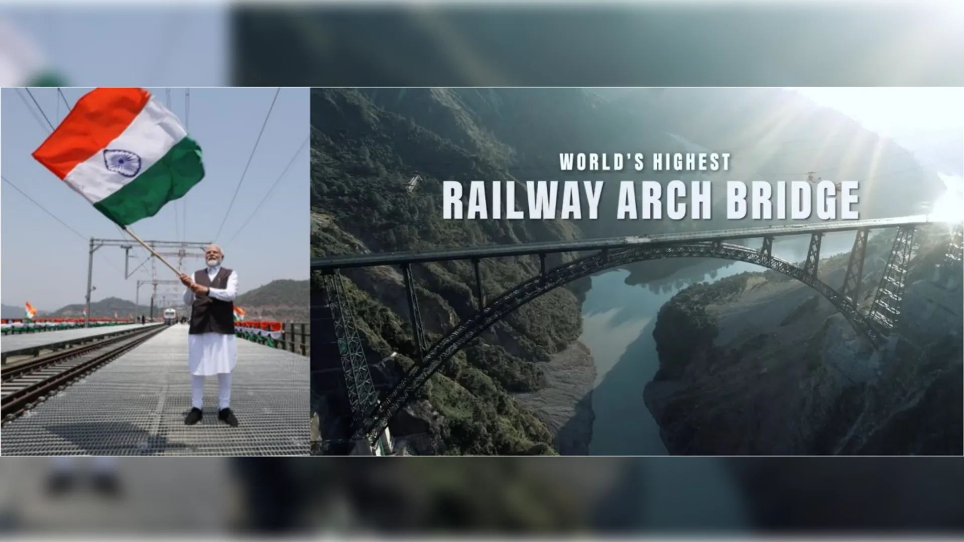 Chenab Railway Arch Bridge