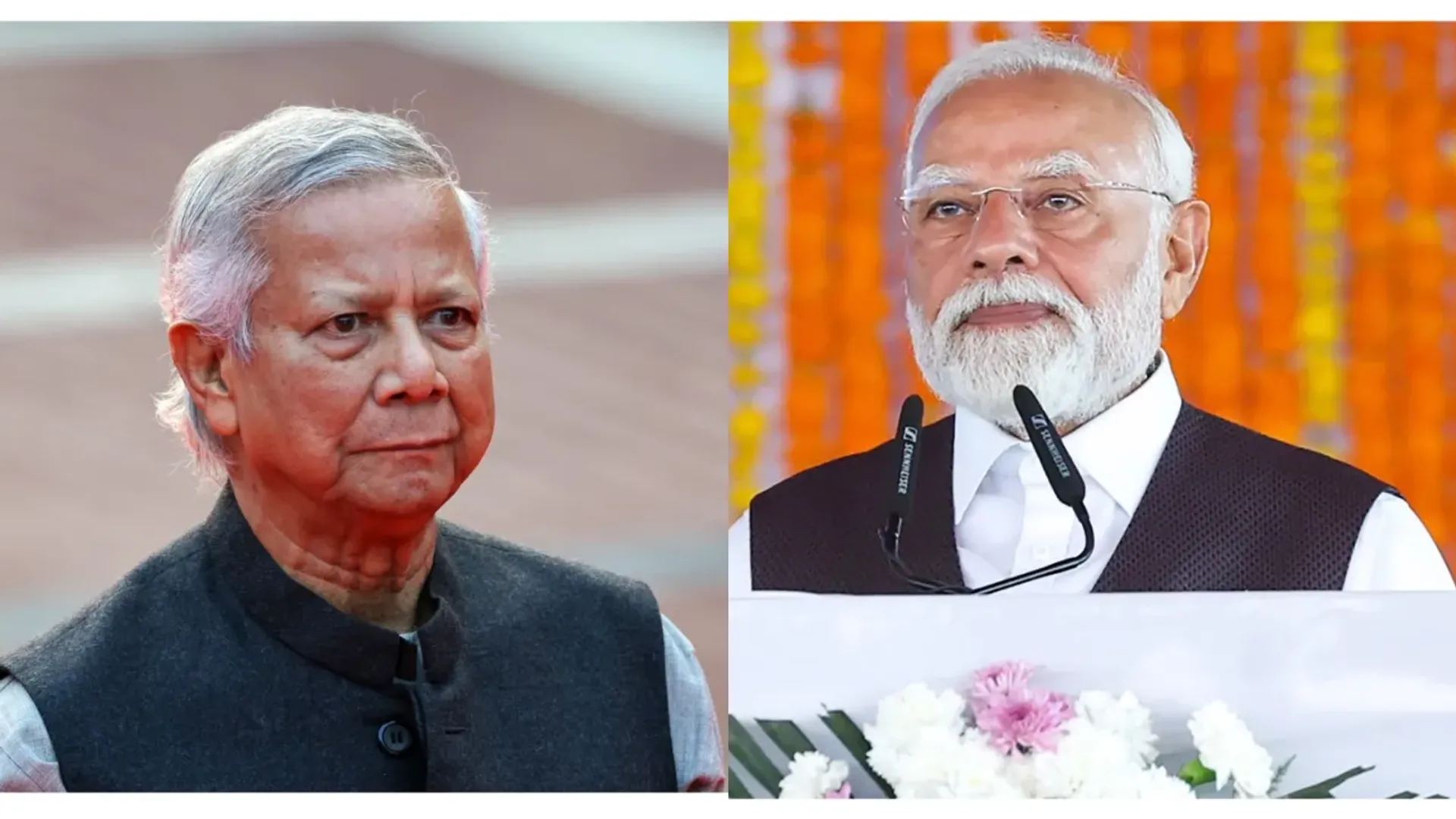 MOHAMMED YUNUS ASKED PM MODI TO STOP HASINA ONLINE STATEMENTS WHAT REPLY HE GET