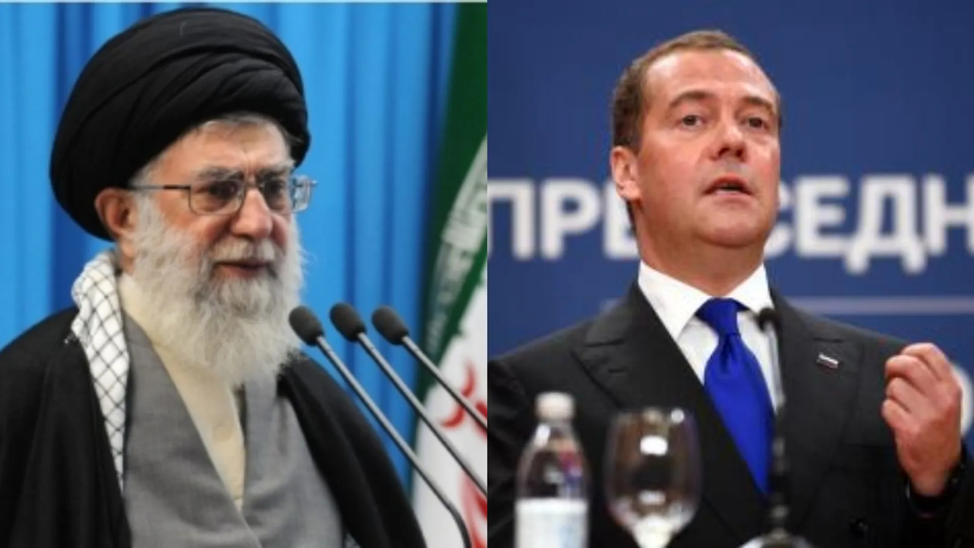 IRAN ISRAEL TENSION, DMITRI MEDVEDEV, VLADIMIR PUTIN,  America, Donald Trump