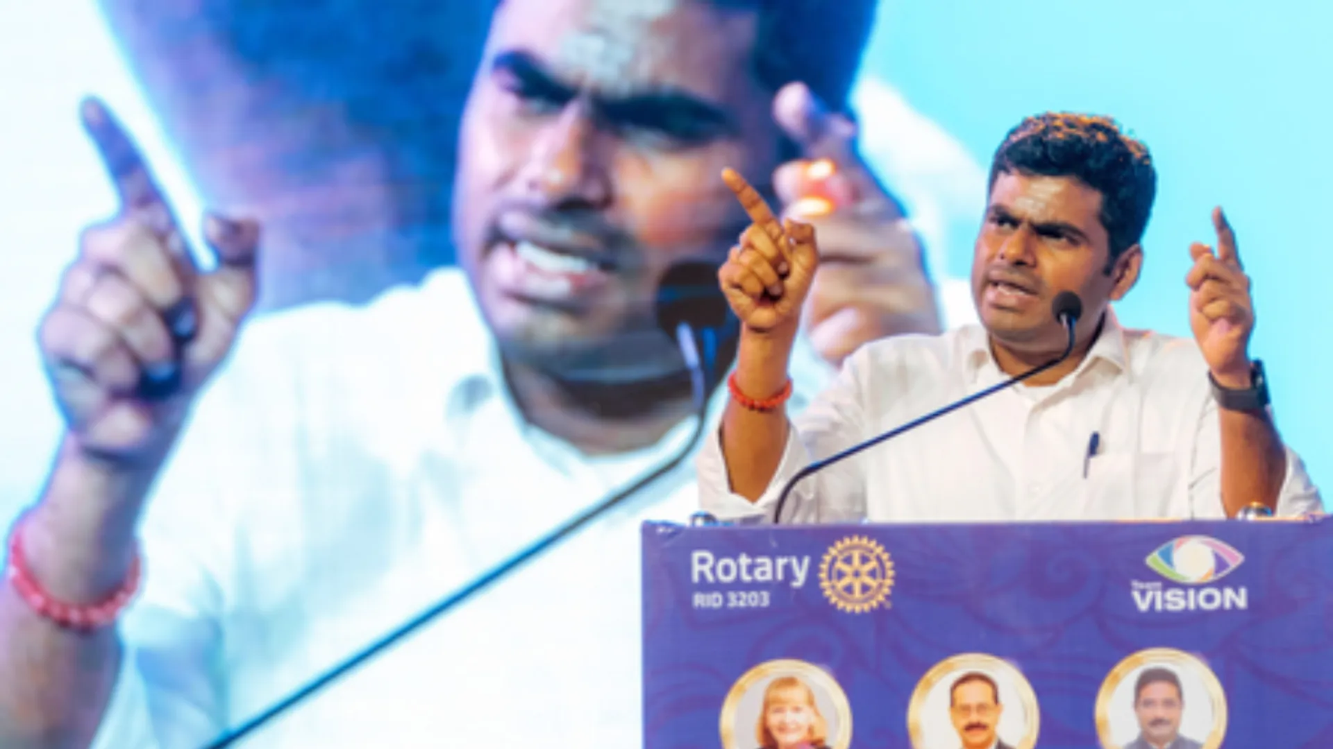 k annamalai and hindu munnani group leaders named case for disturbing communal harmony