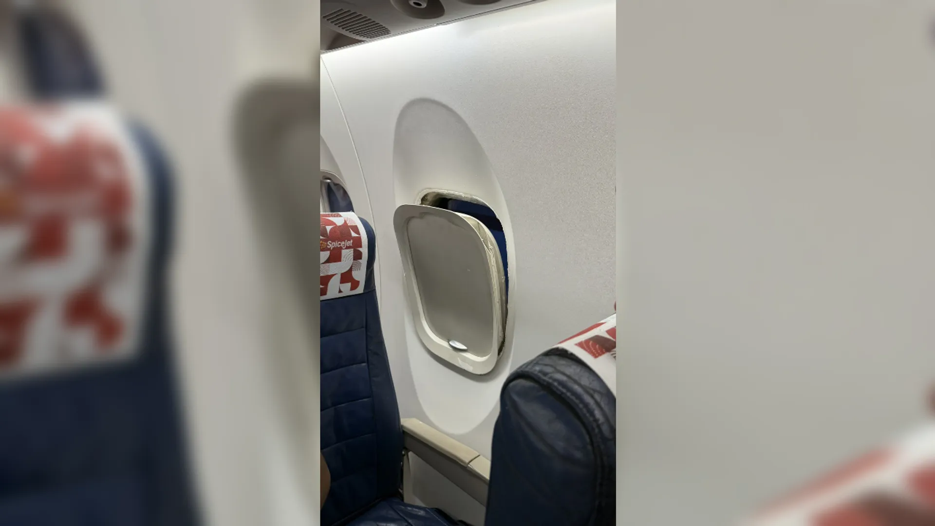 spice jet, SpiceJet window frame loose, Goa-Pune SpiceJet flight, SpiceJet, window frame loose Pune SpiceJet flight, Spicejet flight mid-air panic