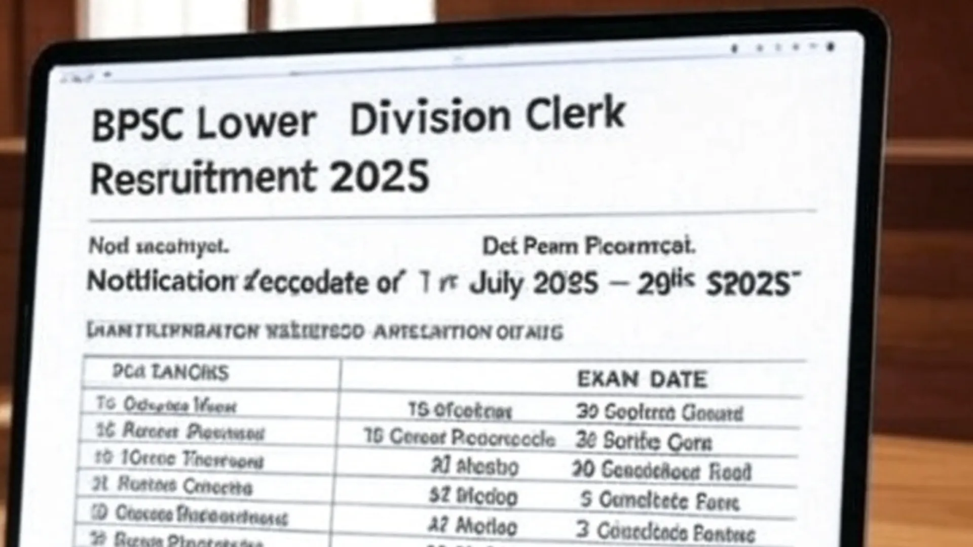bpsc lower division clerk vacancy