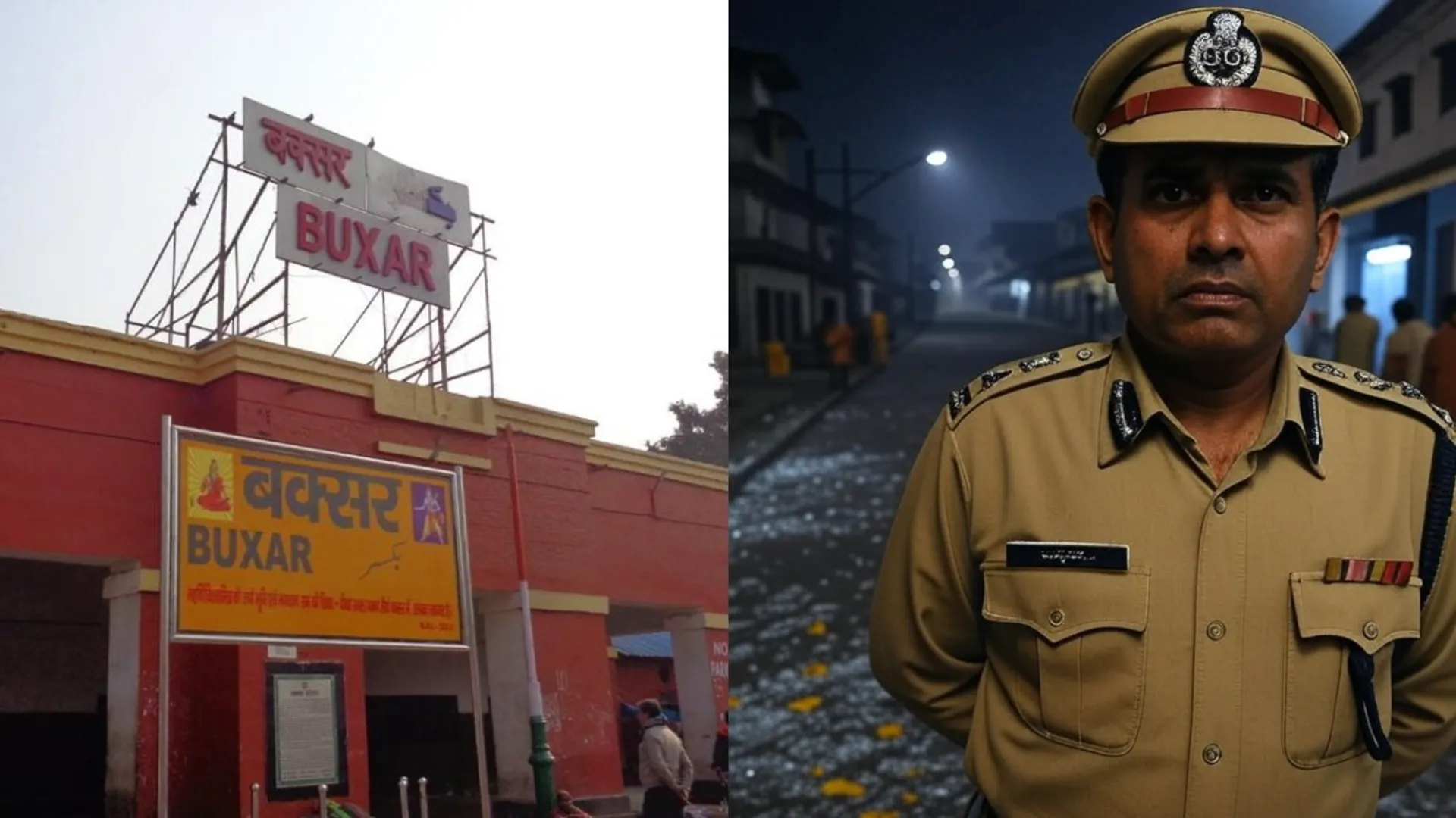 bihar buxar district where dgp feared to go outside in evening and passengers of train also feared