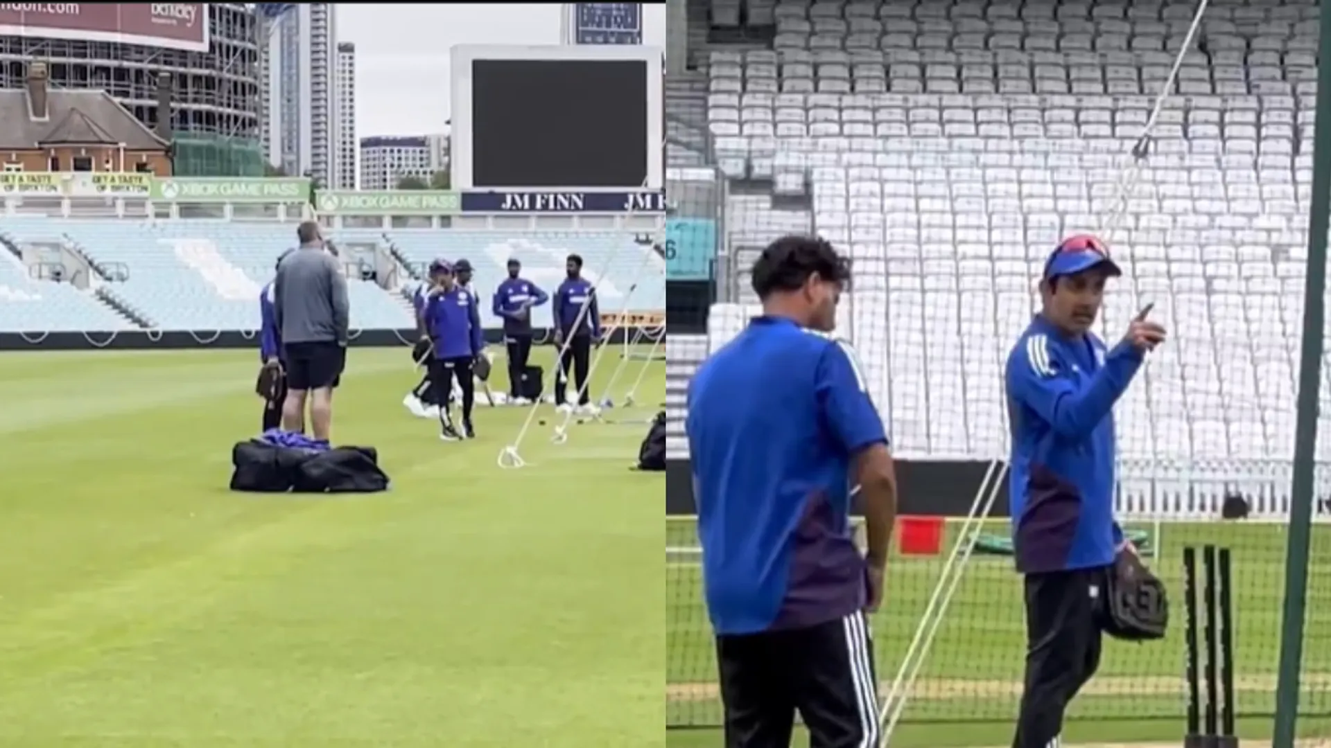 ind vs eng head coach gautam gambhir clash with pitch curator before oval match