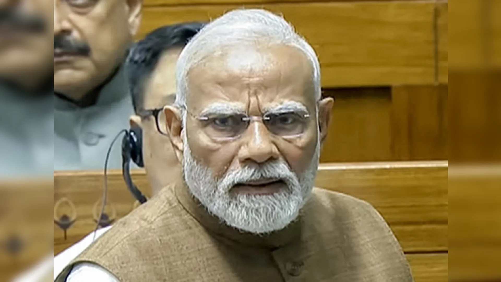 Narendra modi in loksabha