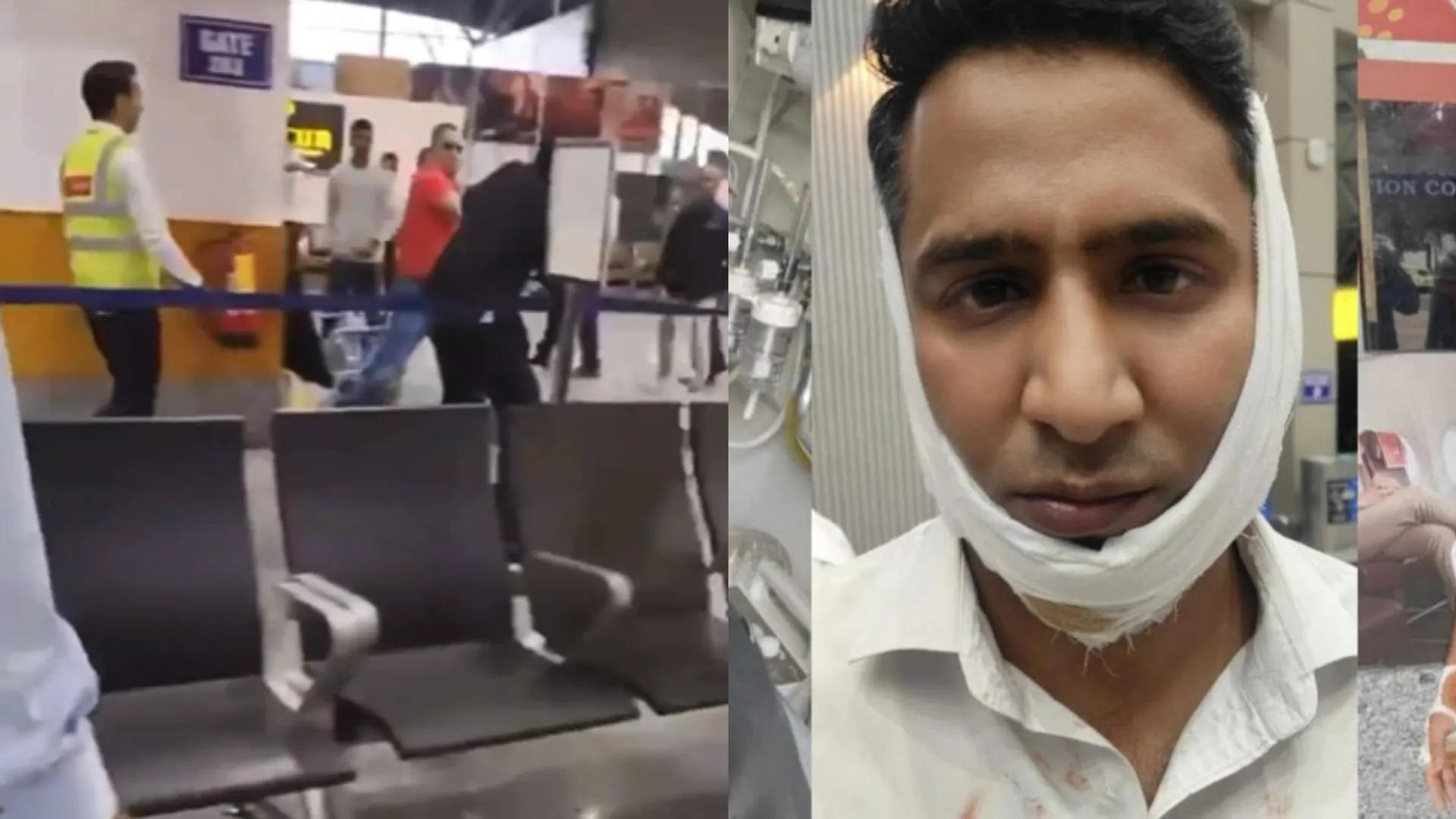 indian army official beaten spicejet staff over excess luggage causes seriuos injuries to staff