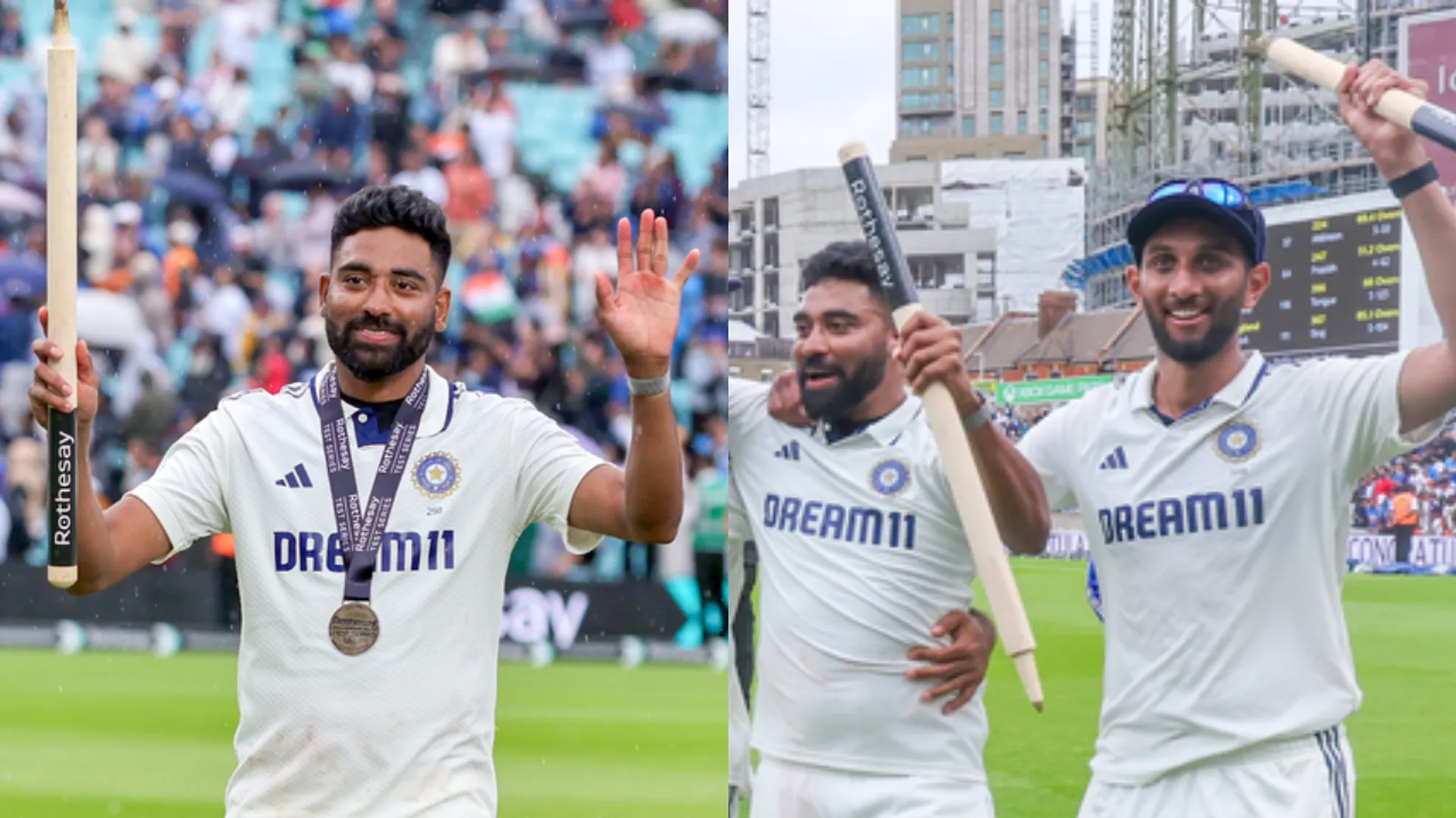 mohammed siraj and prasidh krishna achieved career high ranking