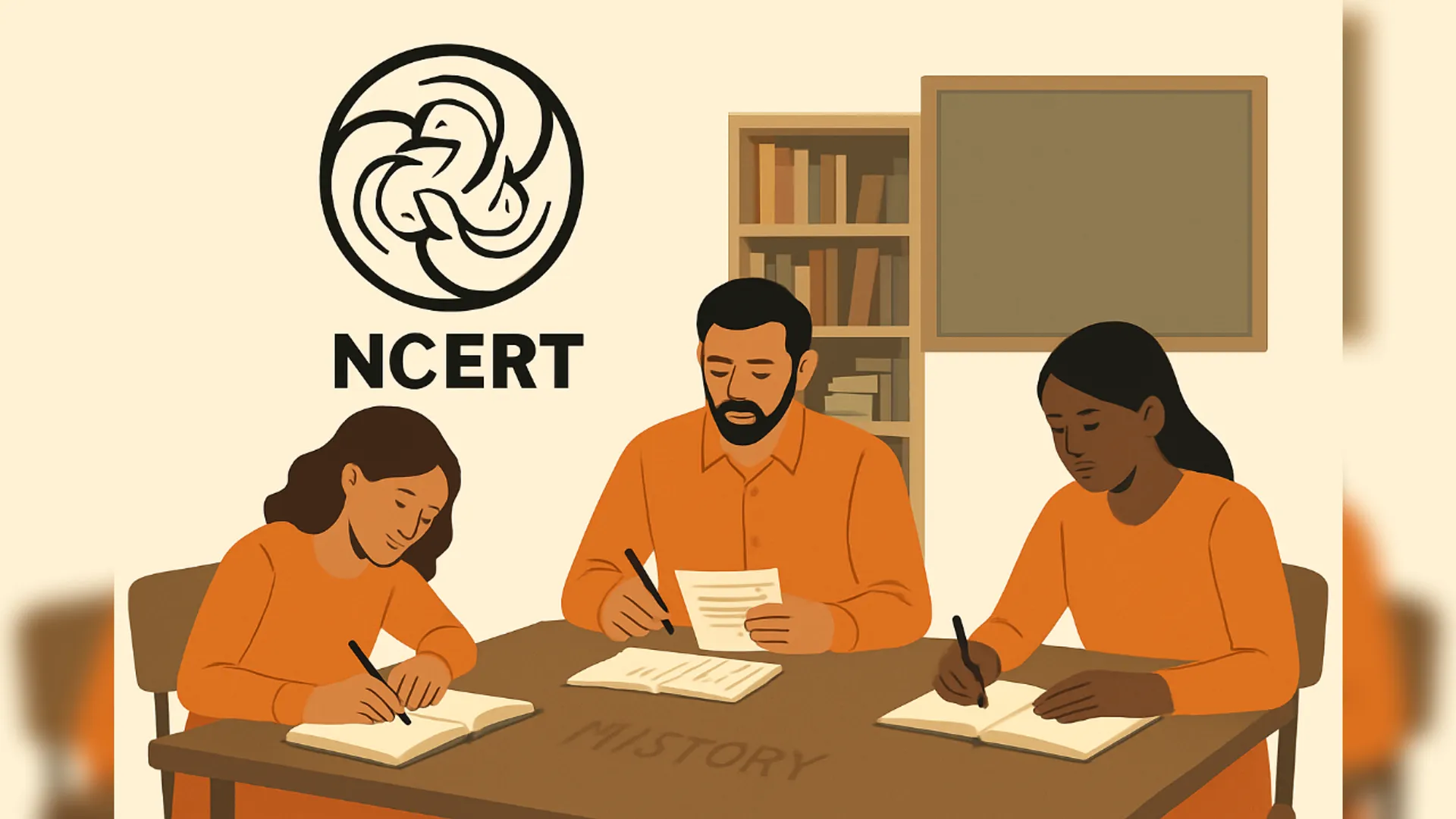 NCERT, Politicalization of NCERT and History Courses, NCERT books