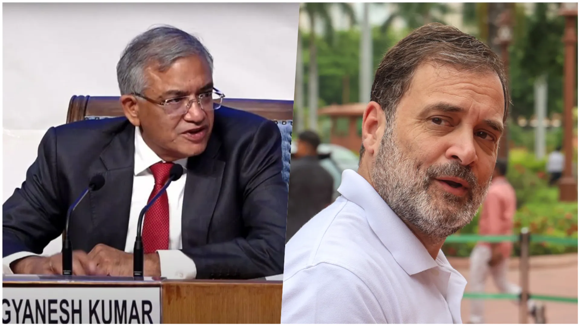 gyanesh kumar to rahul gandhi