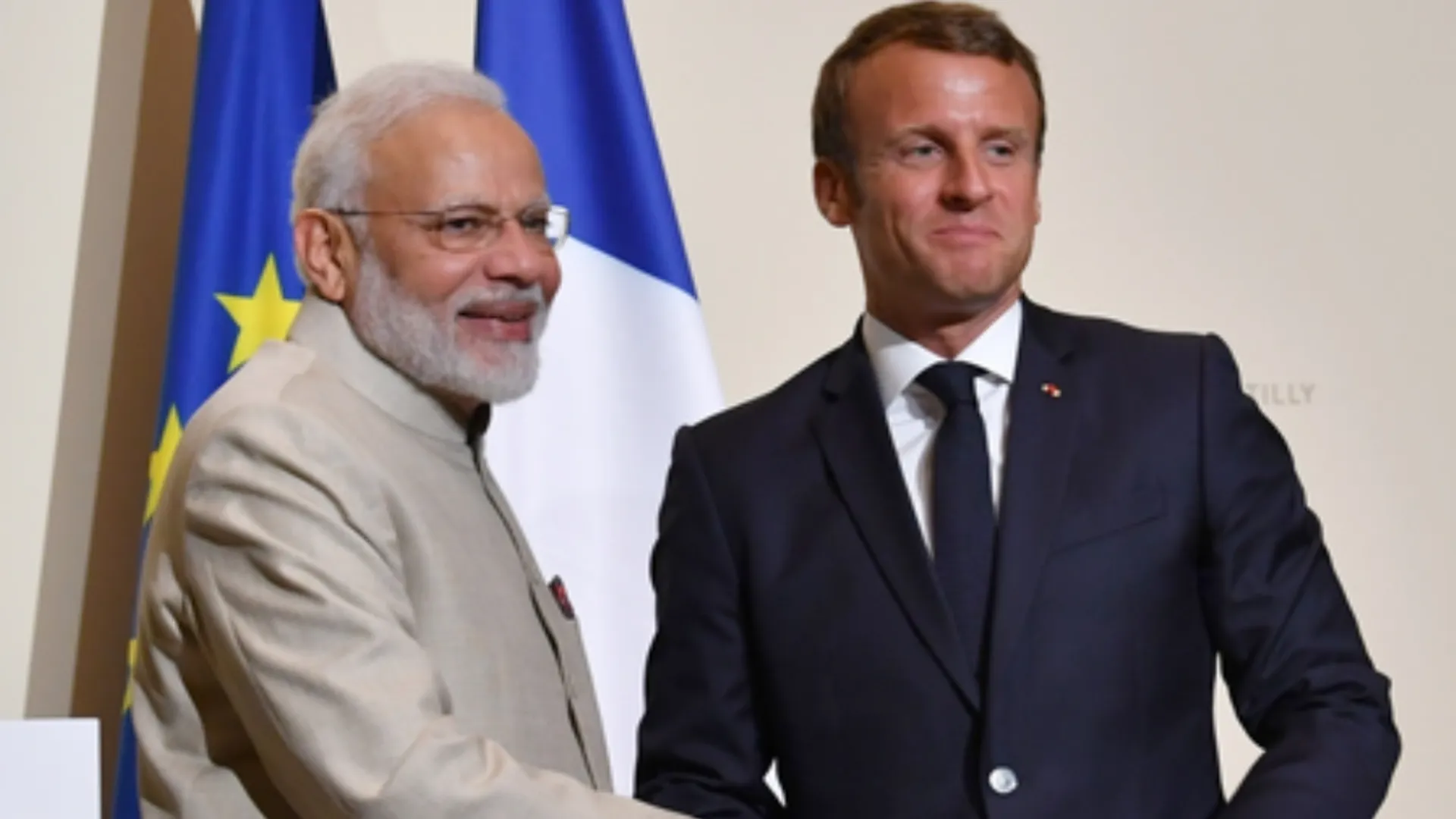 pm modi speak to france president immanuel macron on phone call