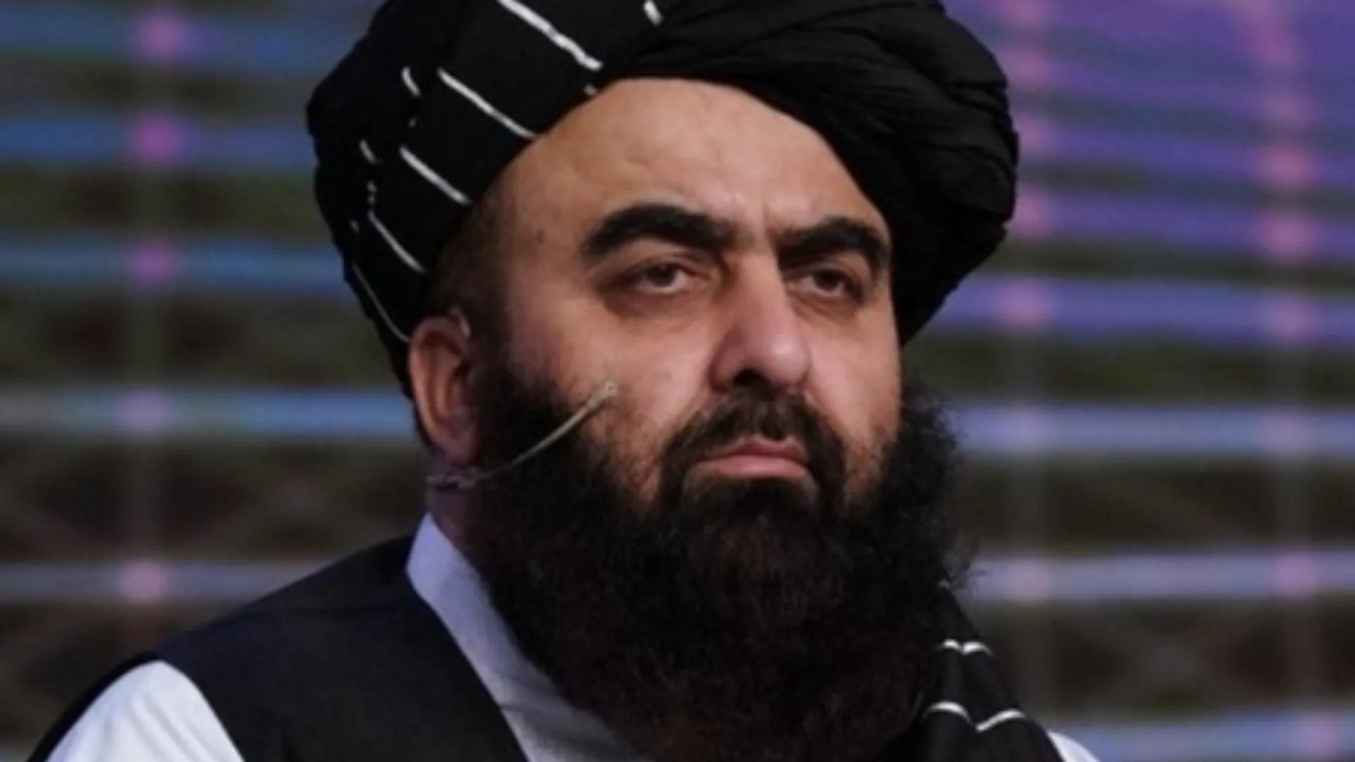 AFGHNANISTAN FOREIGN MINISTER AMIR KHAN MUTTAQI INDIA VISIT CANCELLED AS UNSC DENIED PERMISSION