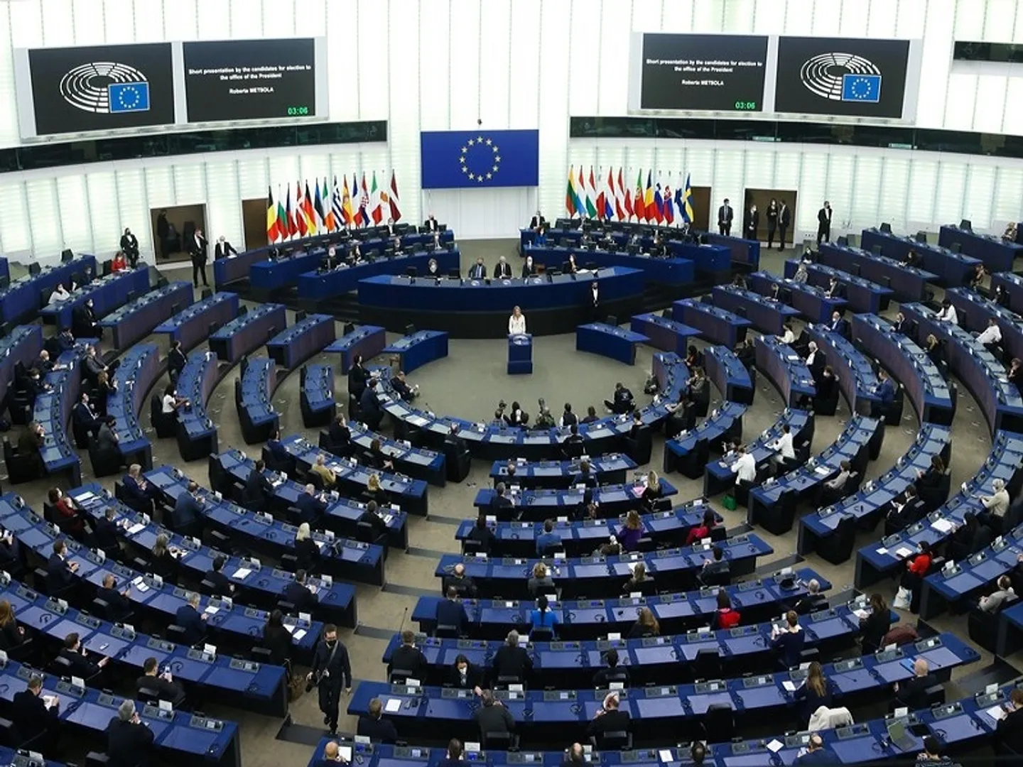 The Parliament of the European Union is a political and economic forum of 27 countries located in Europe (Photo- IANS)