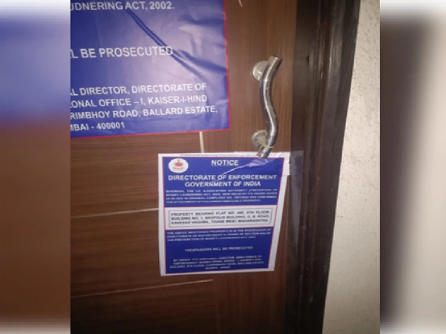 ED seizes the flat belonging to Dawood Ibrahim's brother (Photo- IANS)