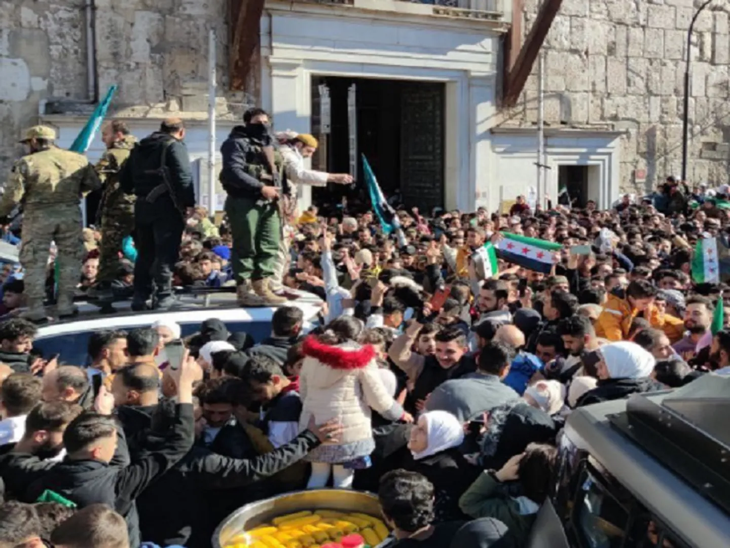 Damascus Umayyad mosque stampede kills four people (Photo- X)