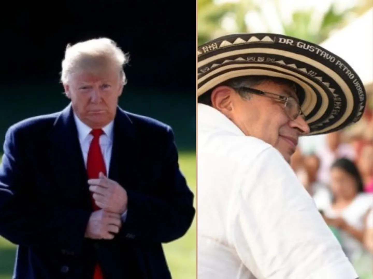 donald trump, gustavo petro, colombia u turns on its move not to migrants towards america