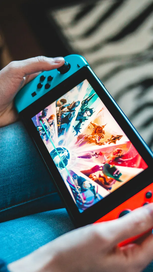  playing video games    