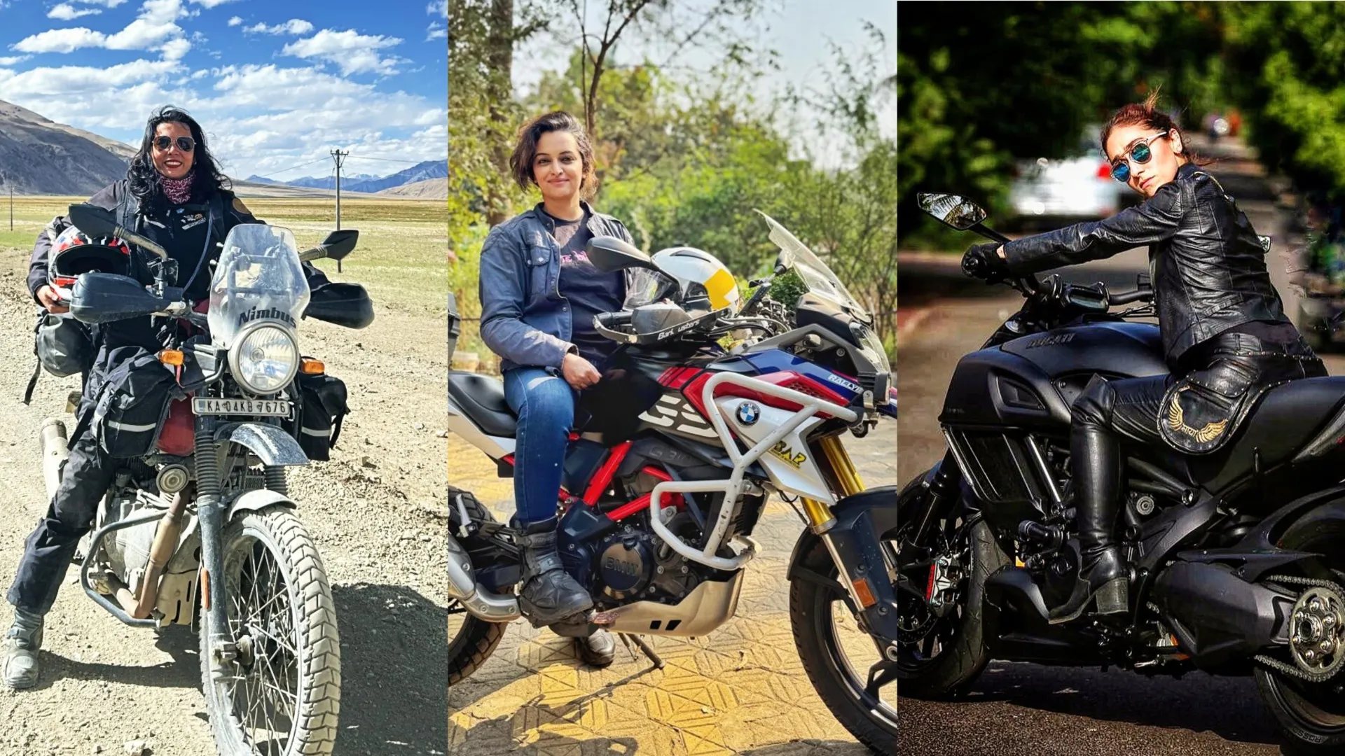 Trailblazing mums: (L-R) Anitha Prakash, Megna Shetty and Maral Yazarloo-Pattrick 