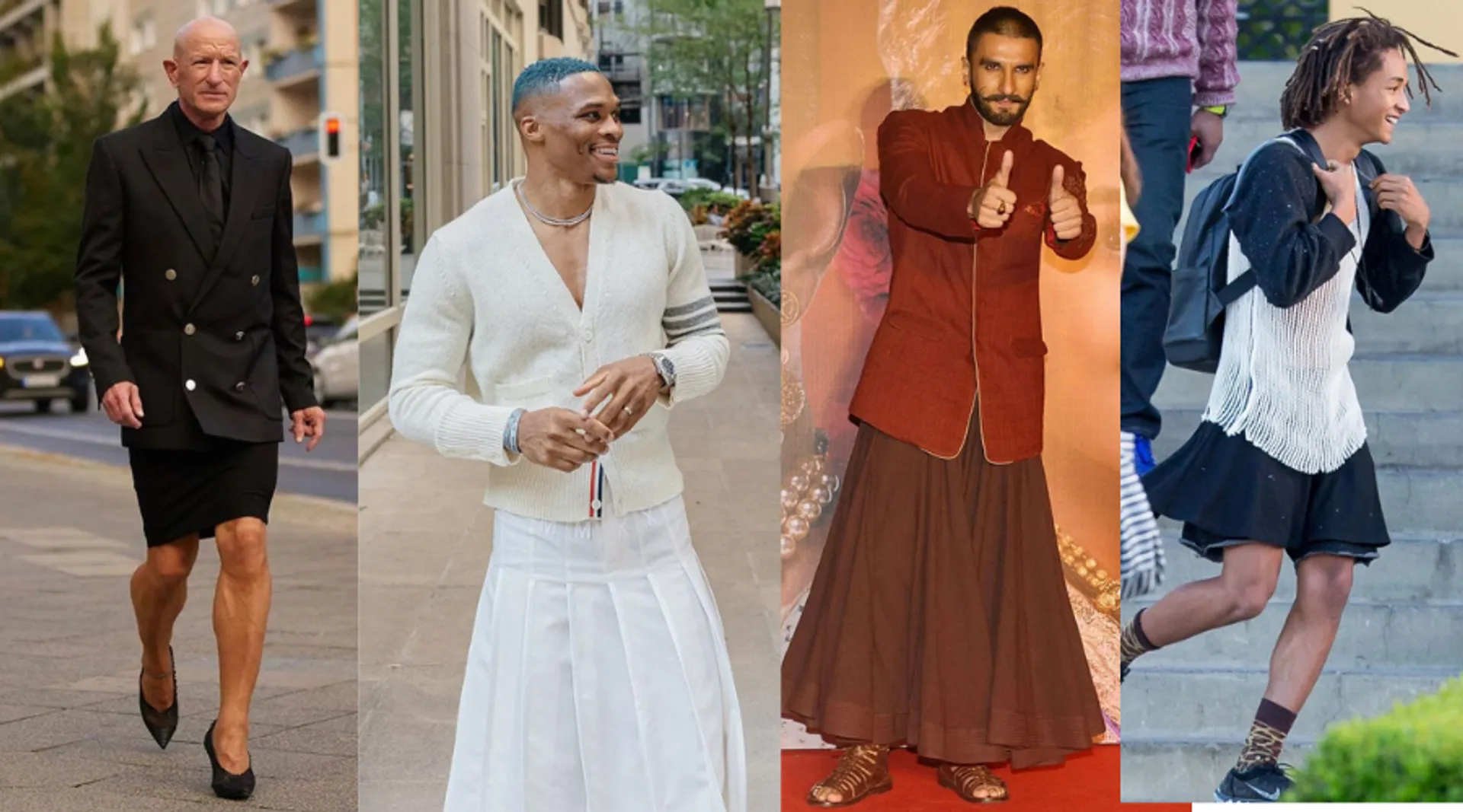 Men in skirts