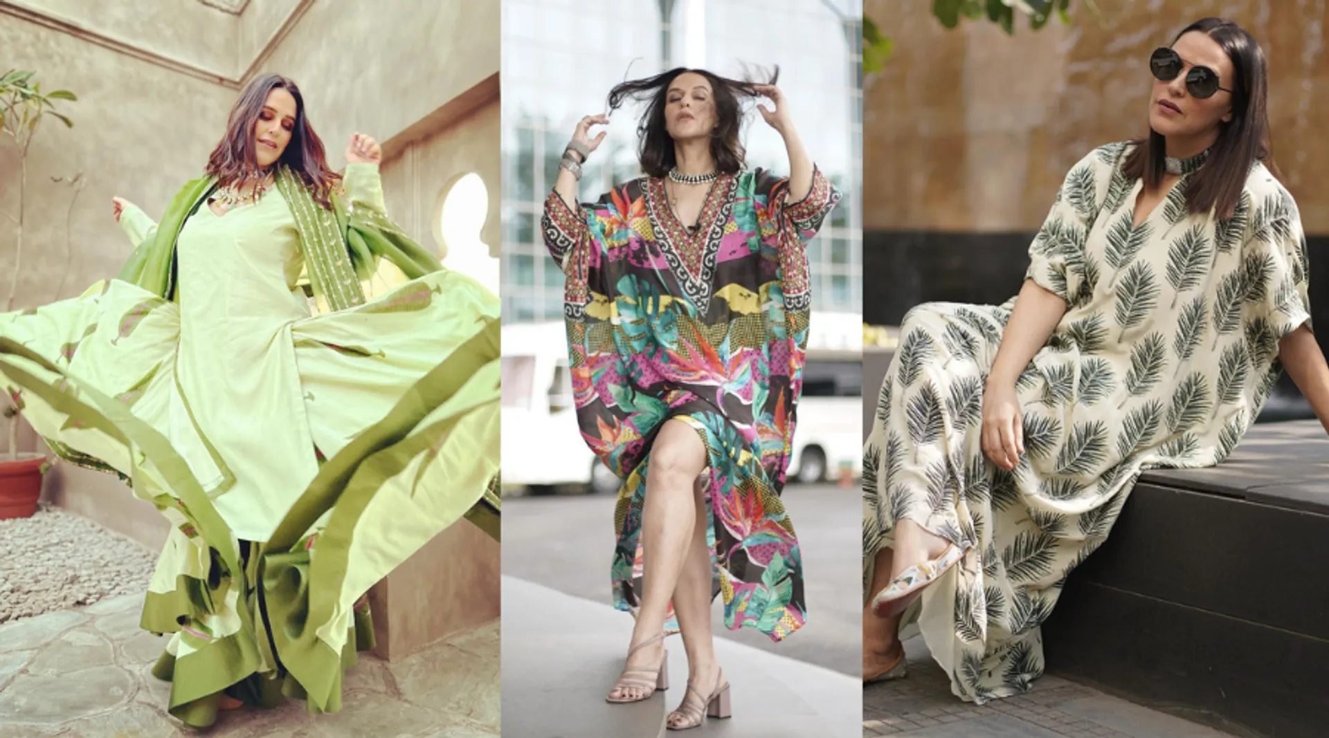  Neha Dhupia Oversized Dressing   