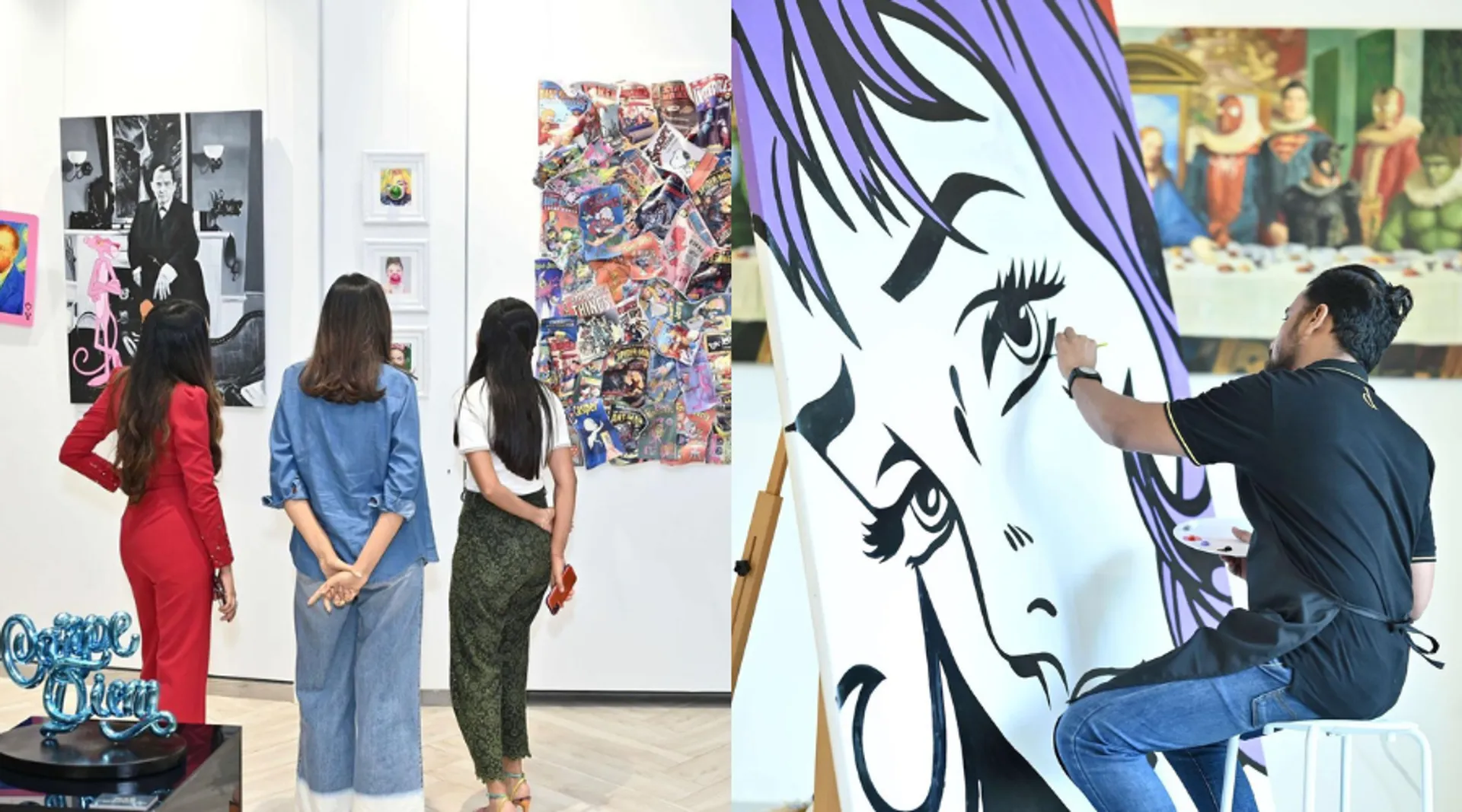 Here's A First Date Idea: A Stroll Through A Contemporary Art Gallery