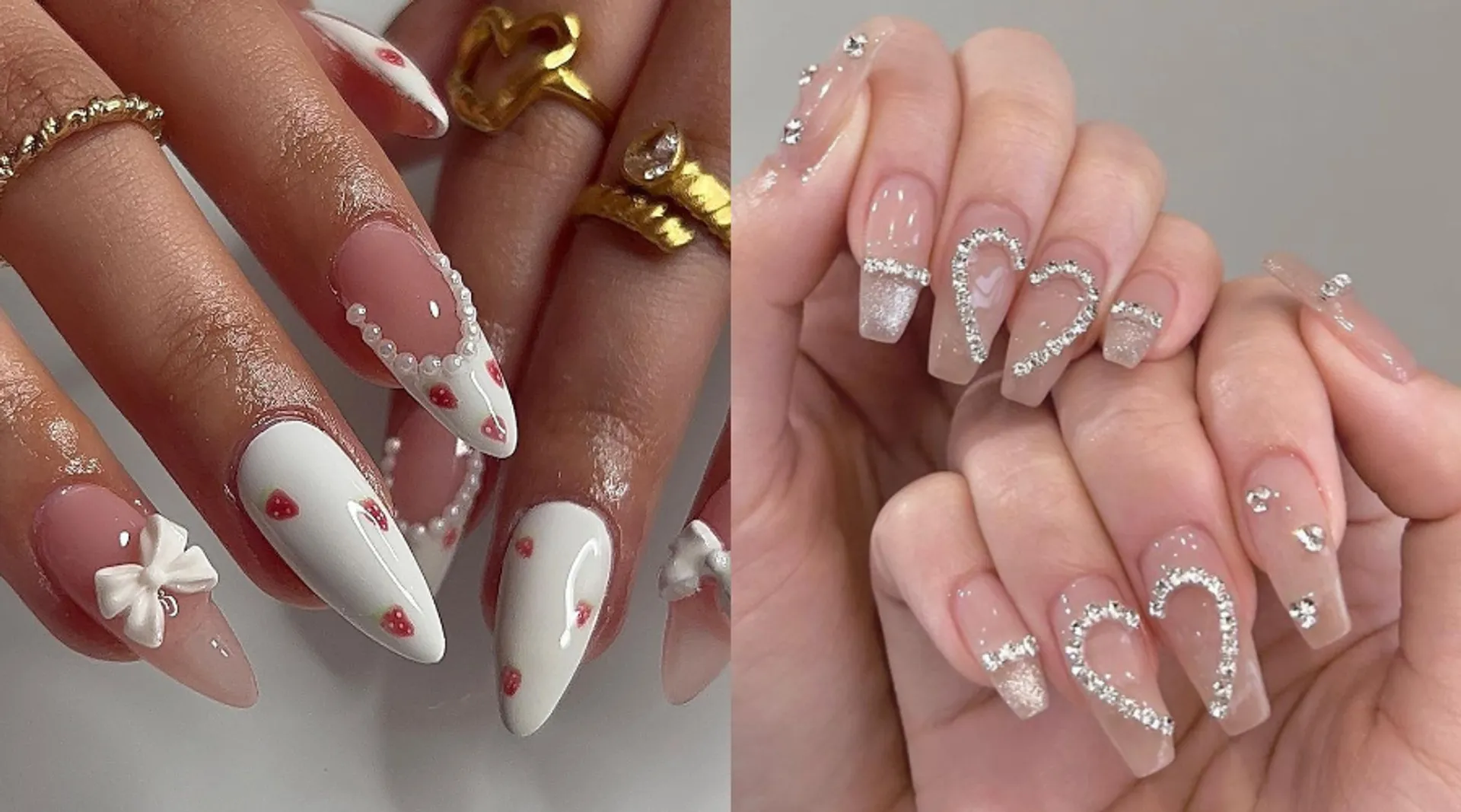 Skip Your Bold Colours For These 8 Coquettecore Nail Art Designs