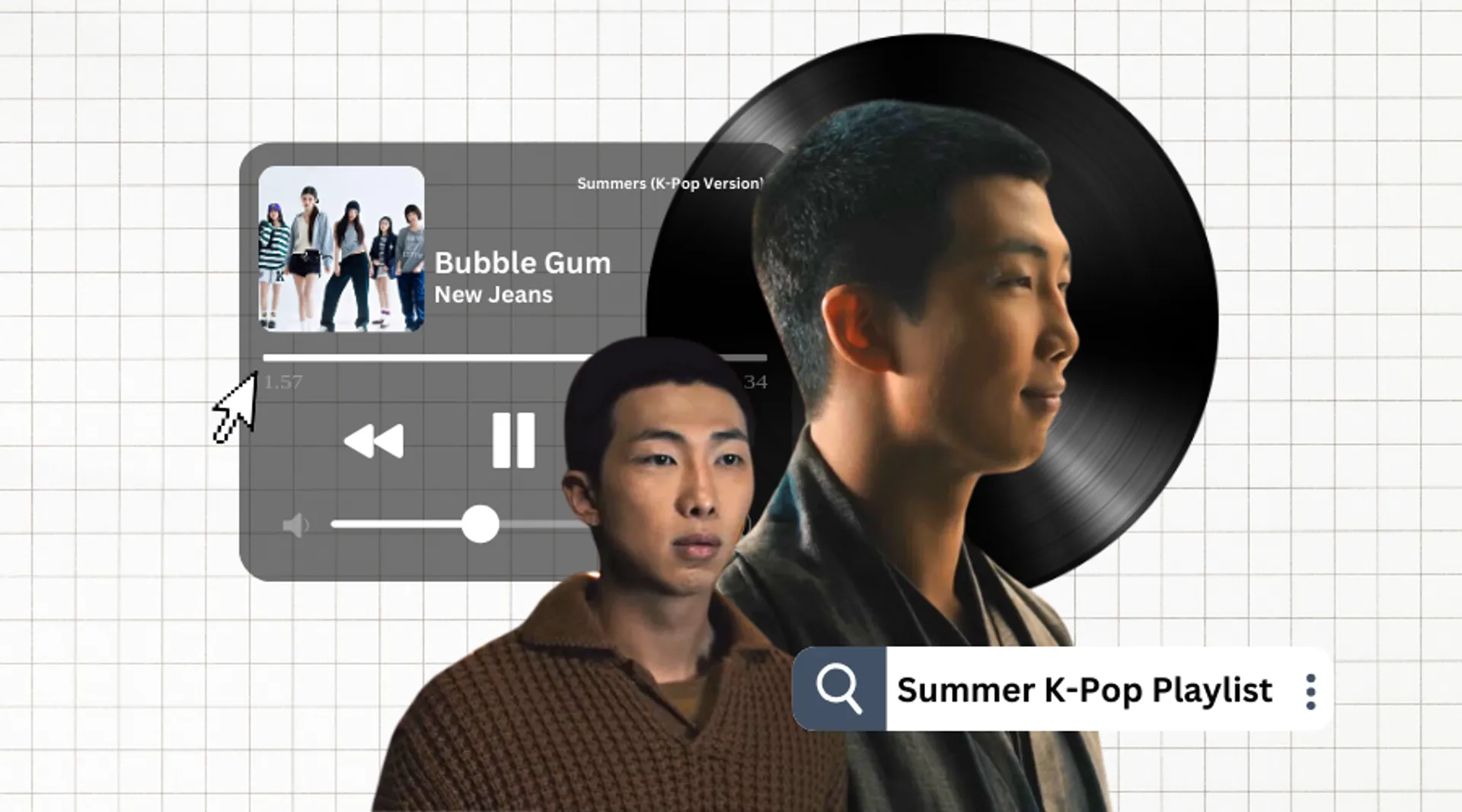  K-Pop Summer Fix: From RM's 'Come Back To Me' To New Jeans' Bubble Gum, We Got AI To Curate A No Skip Playlist   