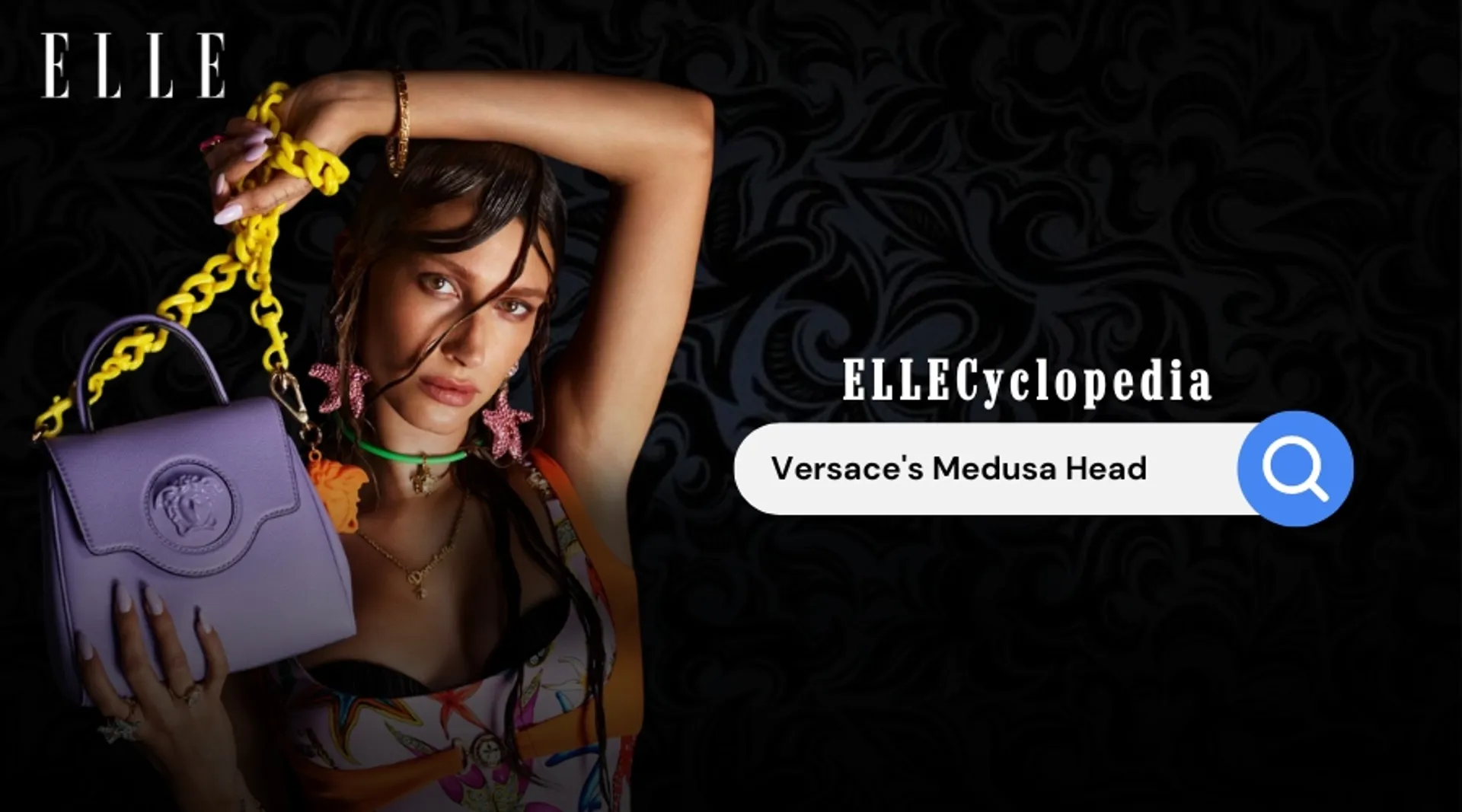 Versace's Medusa Head ELLEcyclopedia banner