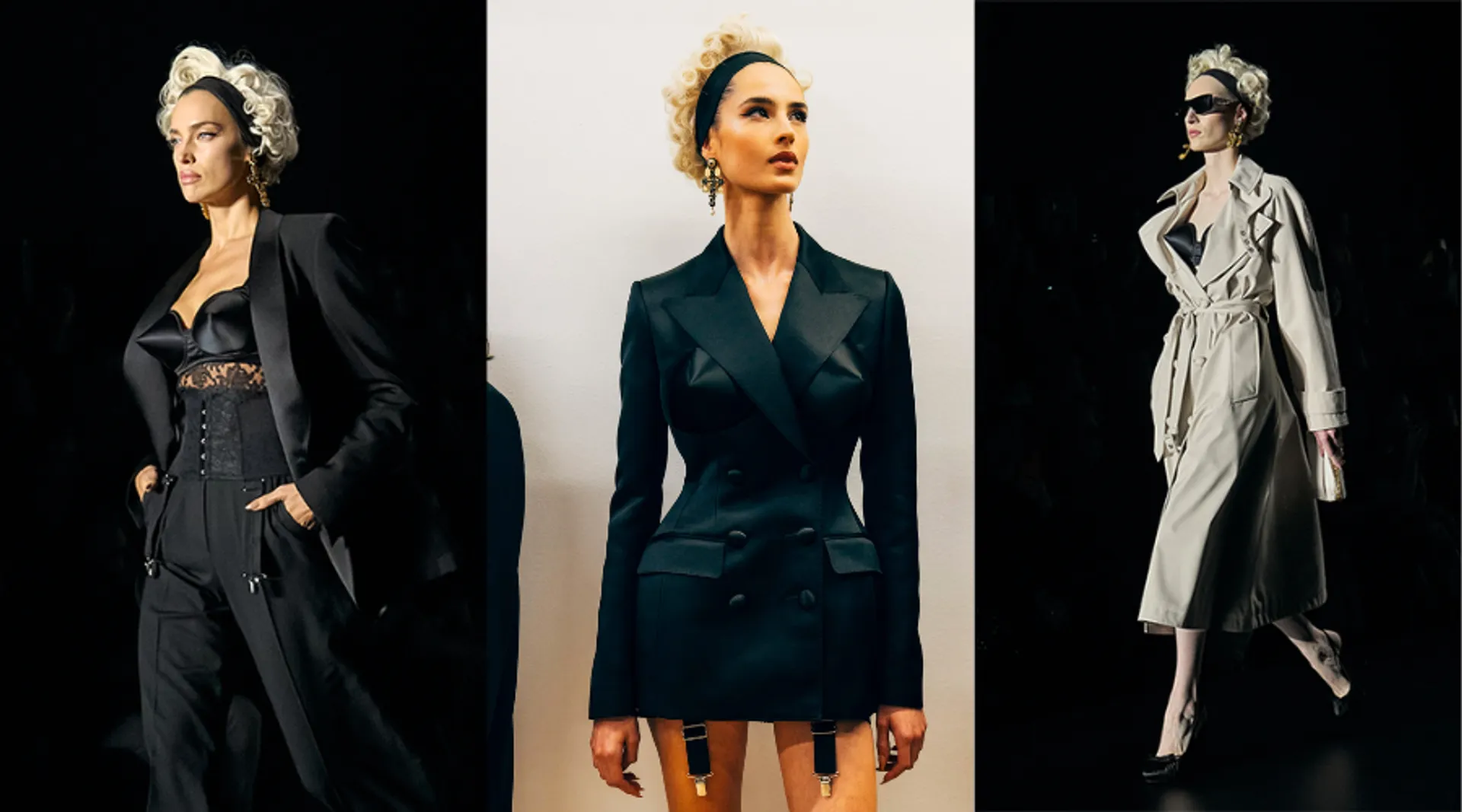 At Dolce & Gabbana, A Beauty Tribute To Madonna Who Watched On From The Front Row