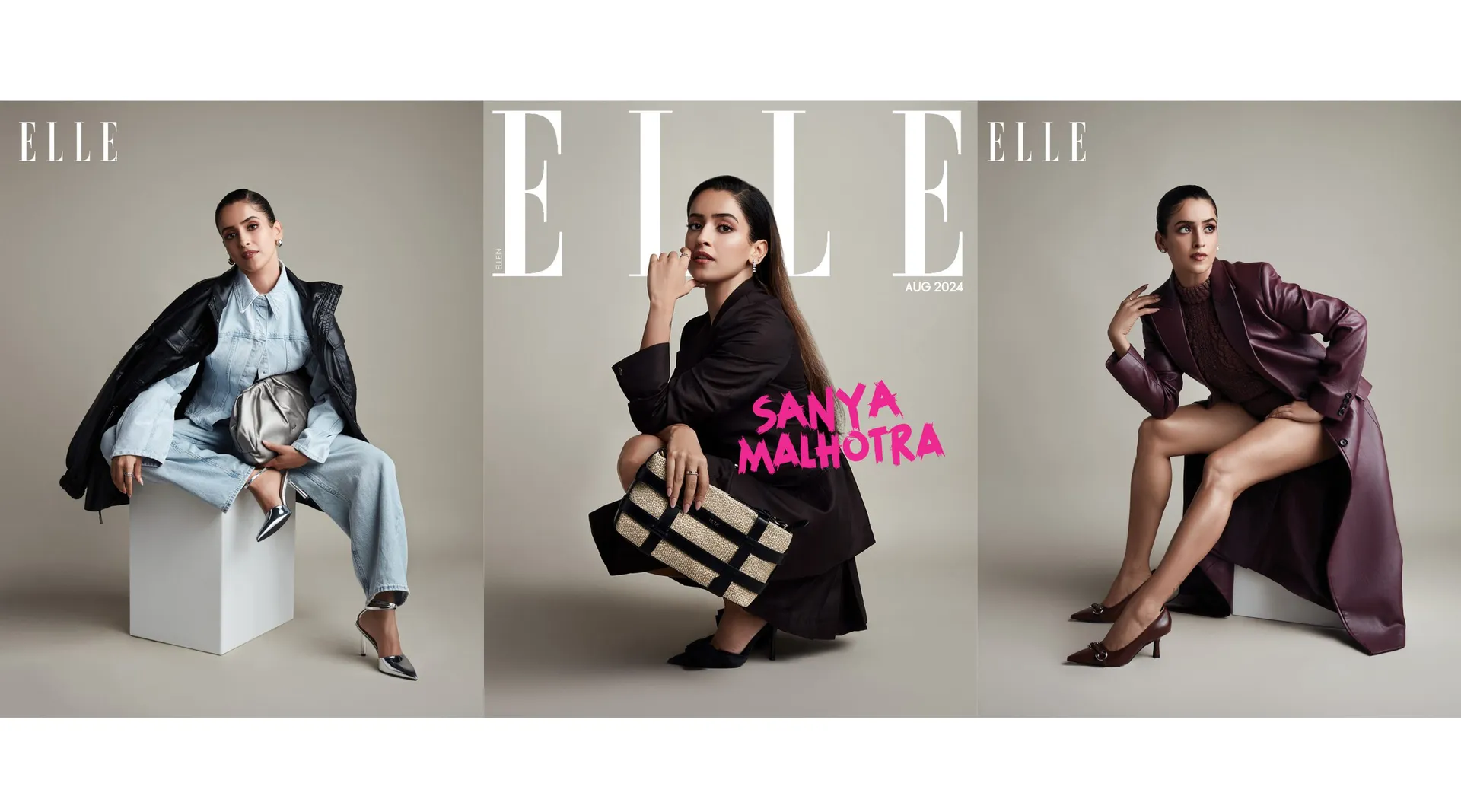 Go Behind The Scenes With Sanya Malhotra On The Set Of Our September 2024 Digital Cover Shoot