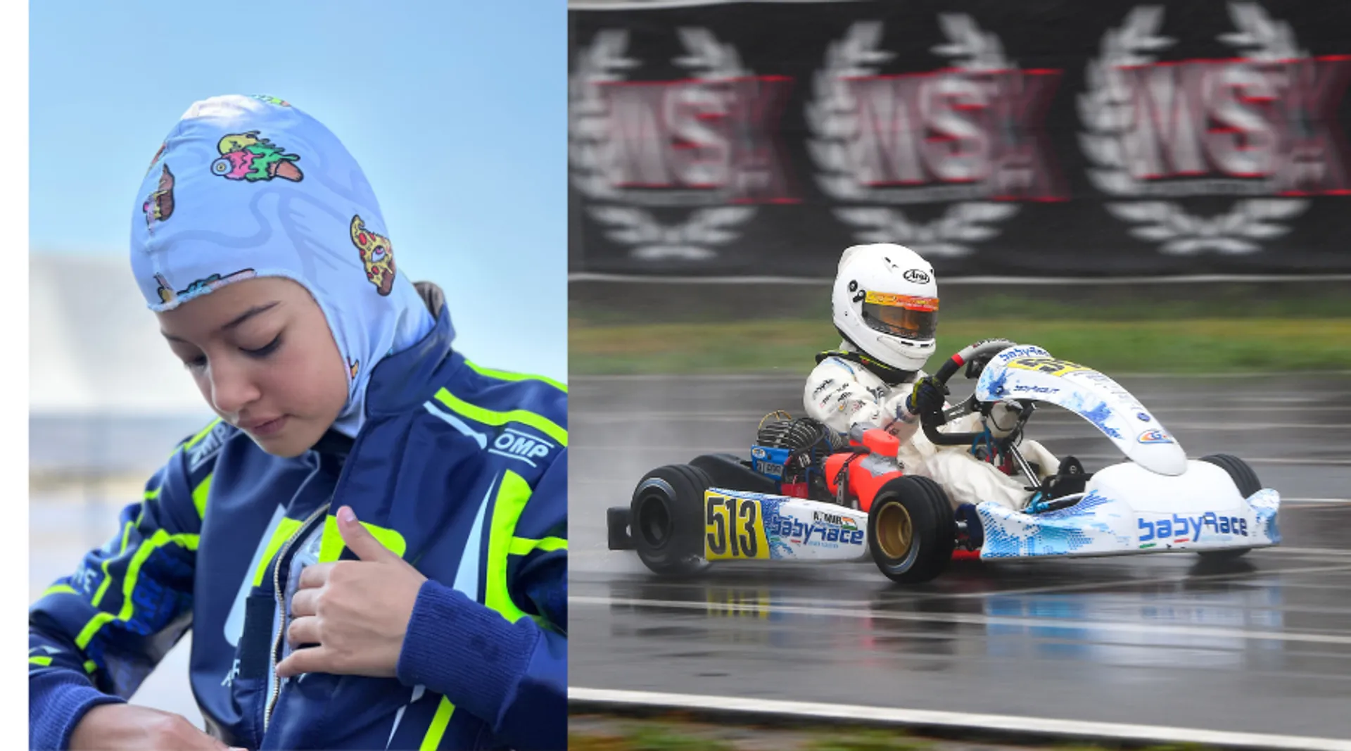  Nine-Year-Old Atiqa Mir Is Emerging As India’s Newest Karting Dynamo   