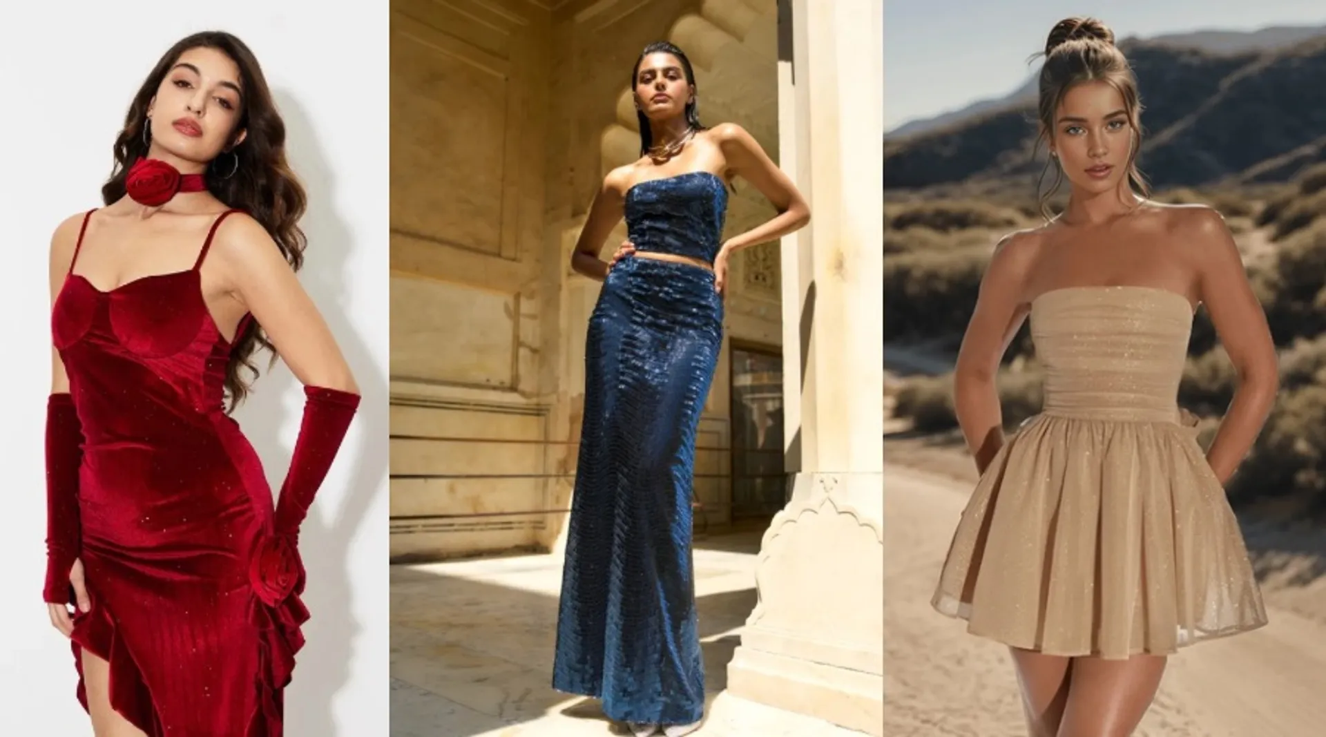 8 Sparkling Outfits for a Glamorous Party Season To Dance The Night Away
