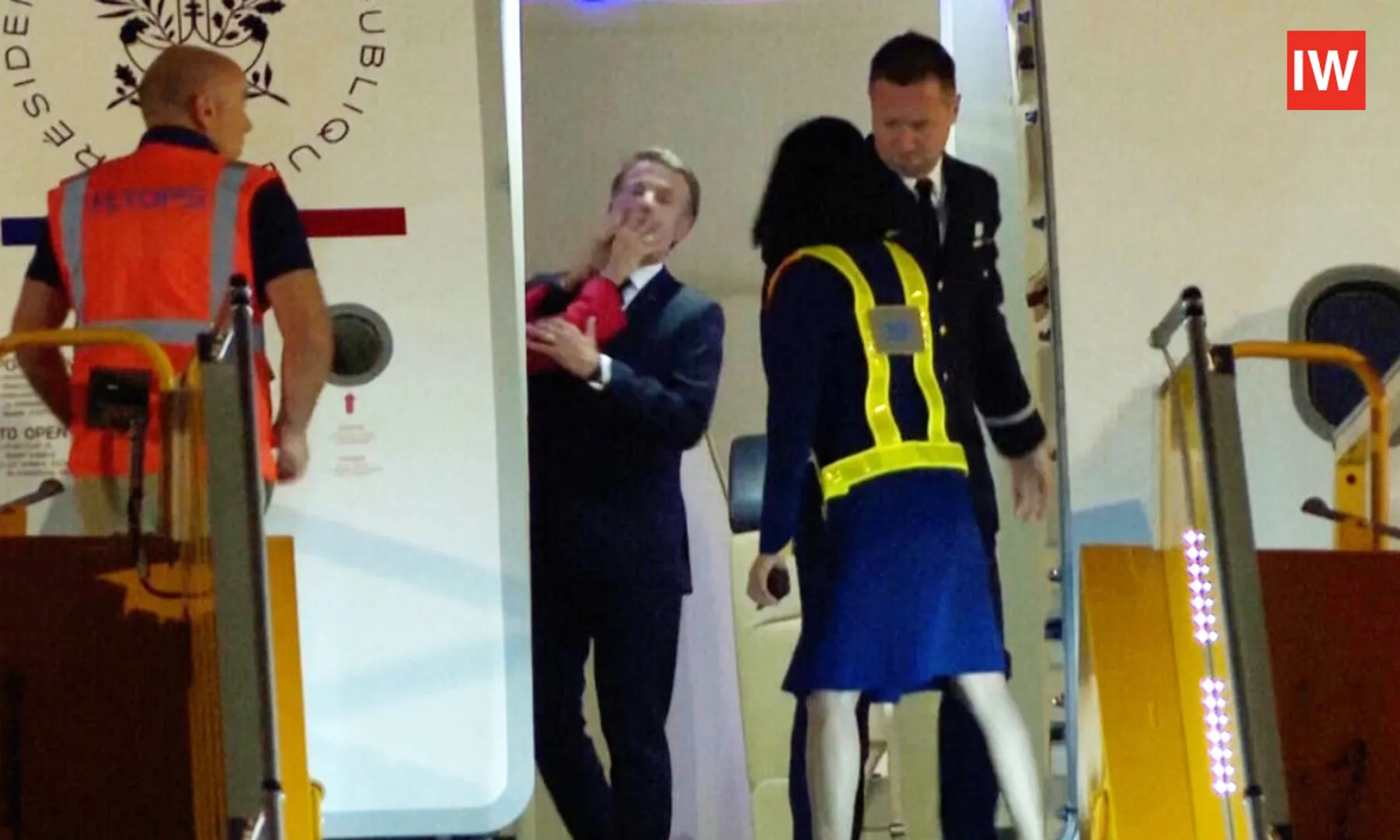 Macron-Laughs-Off-‘Face-Push’-Video-in-Vietnam,-Slams-Online-Conspiracy-Theories