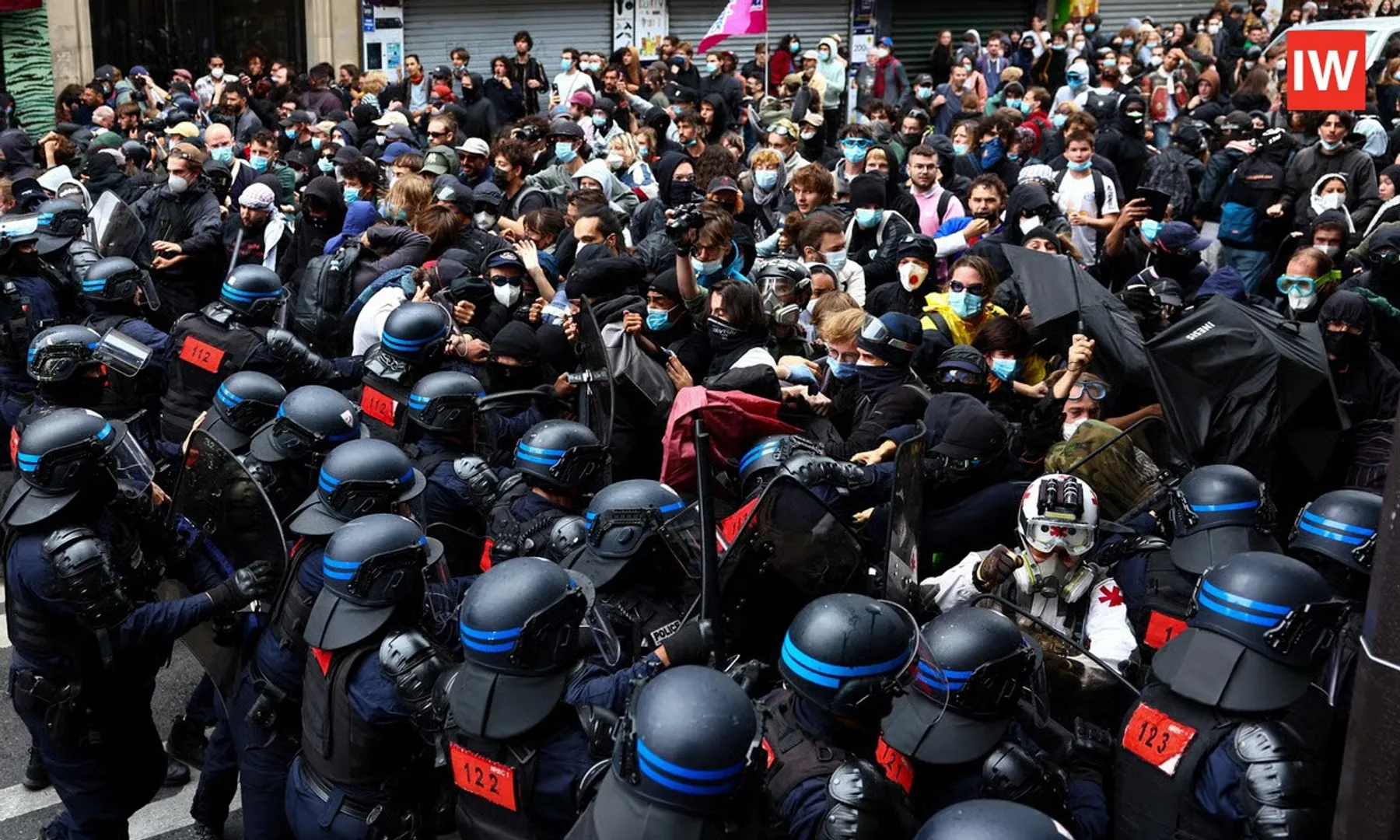 France-Violenceébastien-Lecornu-Takes-Over-As-PM-As-Citizens-Stage-'Block-Everything'-Protest