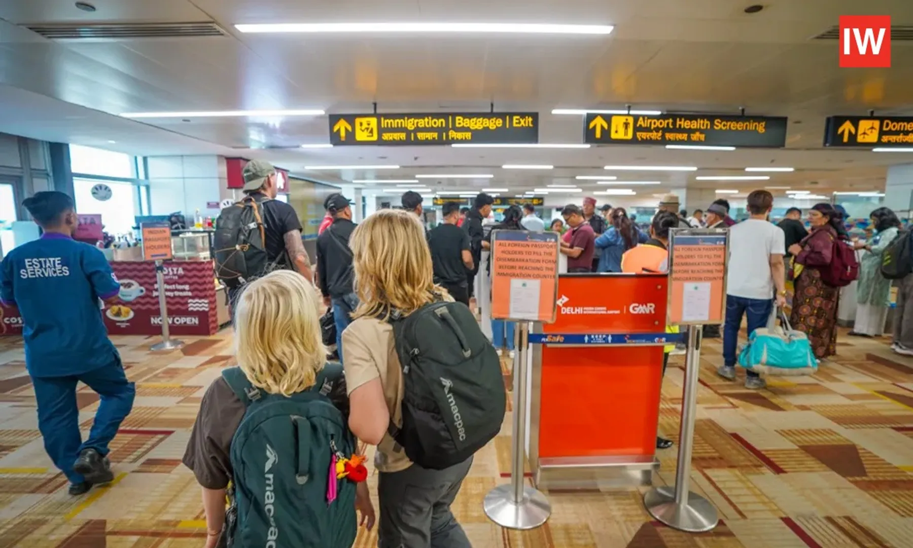 Delhi Airport to Introduce E-Arrival Card for Foreign Travellers