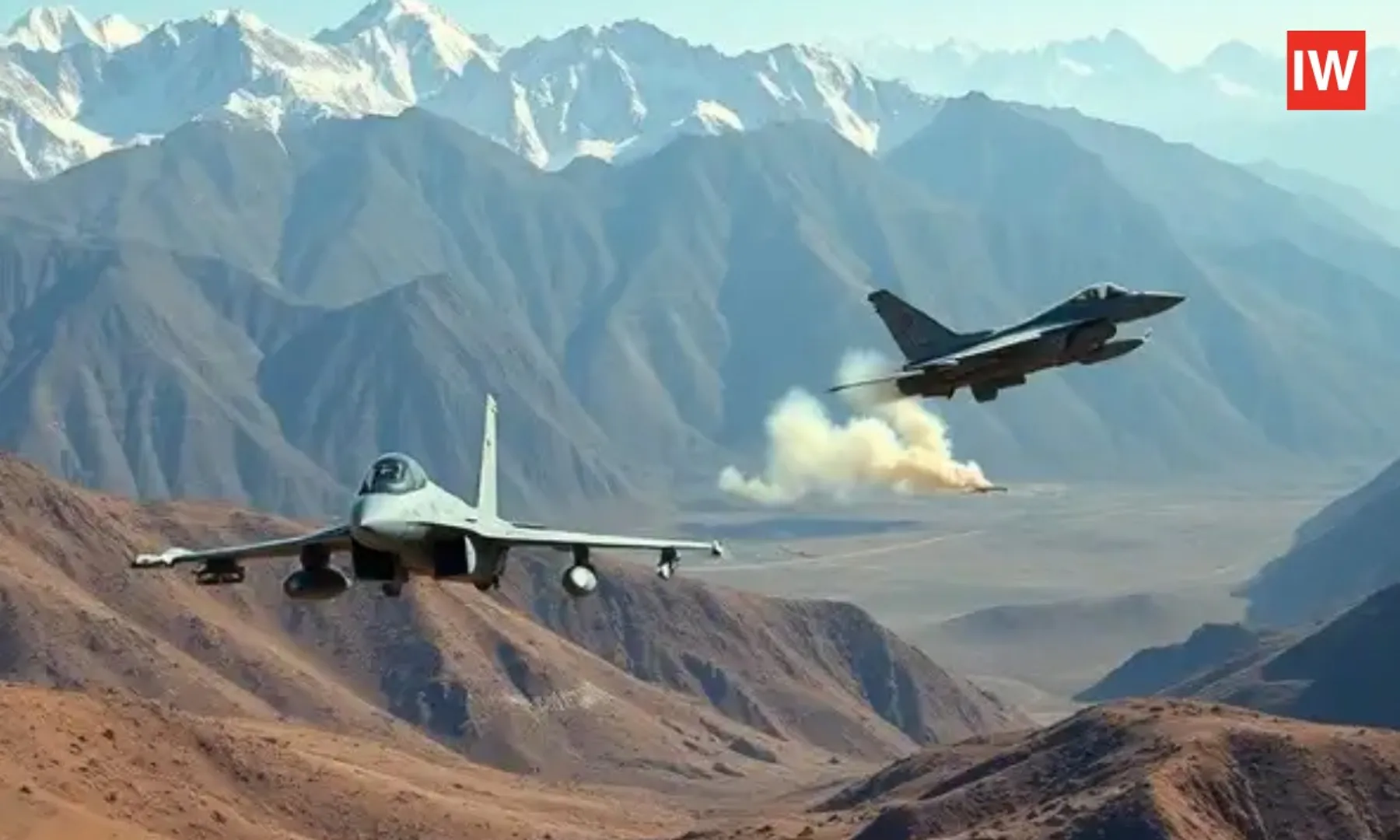 IAF-Shoots-Down-Pakistani-F-16,-JF-17-Jets-in-May-2025