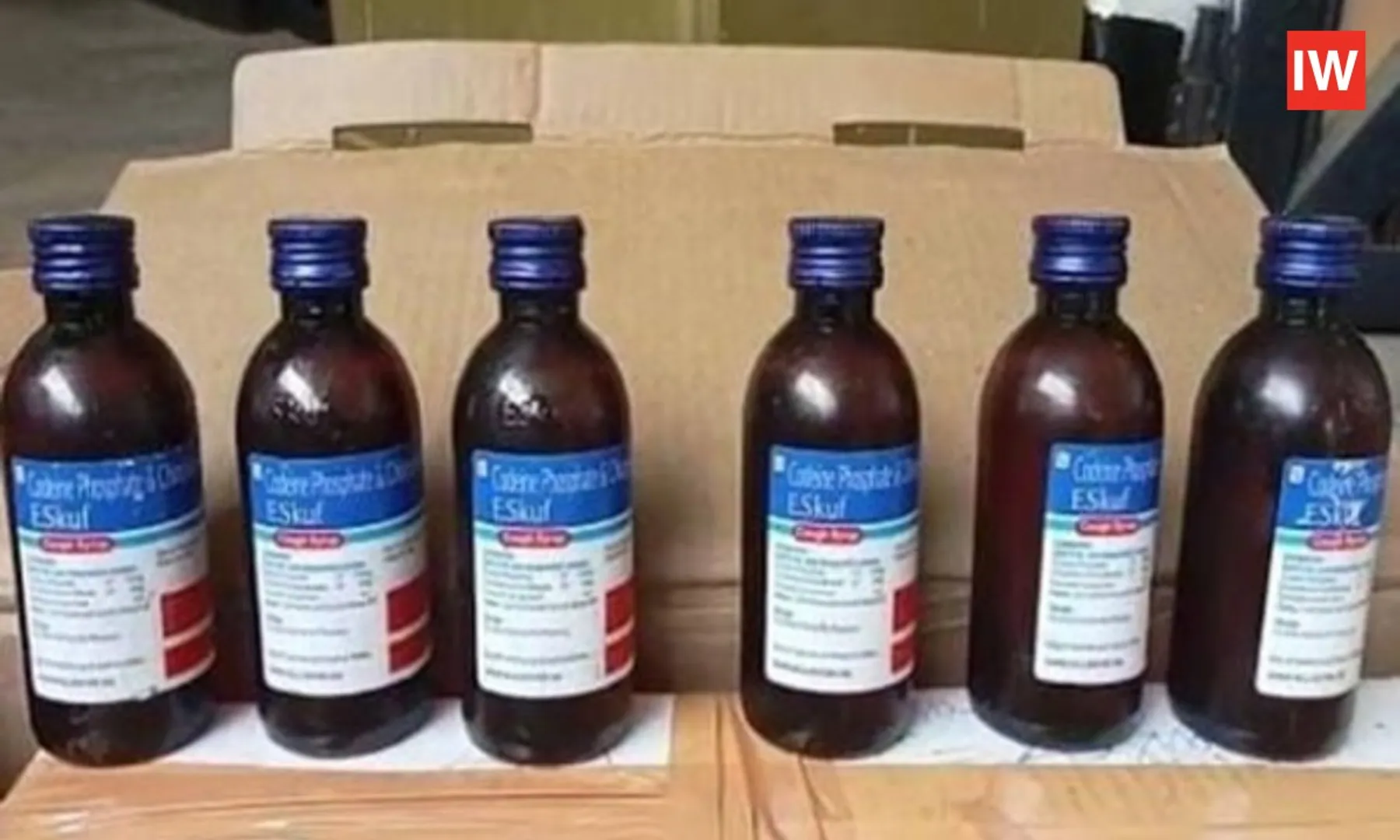 90,000-Bottles-of-Banned-Eskuf-Cough-Syrup-Worth-Rs.-2-Crore-Seized-in-Tripura