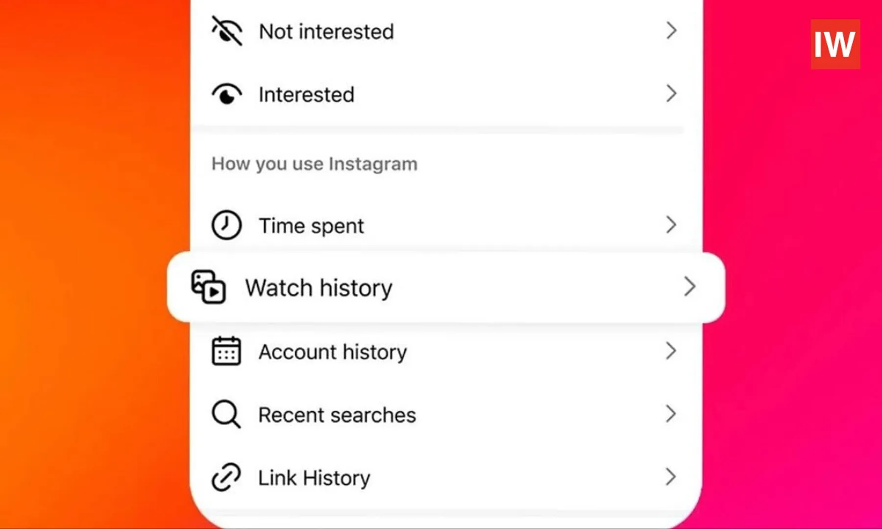 Instagram Reels Watch History: Find Old Videos You Forgot to Save