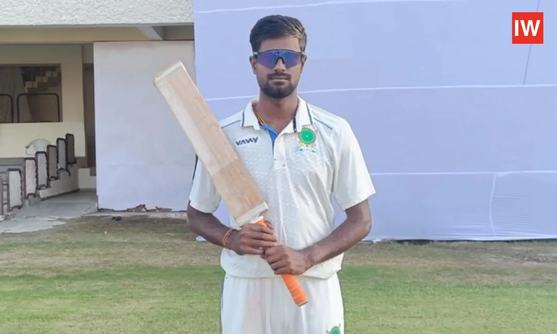 Record-Alert!-Meghalaya-Batter-Akash-Choudhary-Hits-Eight-Consecutive-Sixes,-Smashes-Fastest-ever-First-class-Fifty