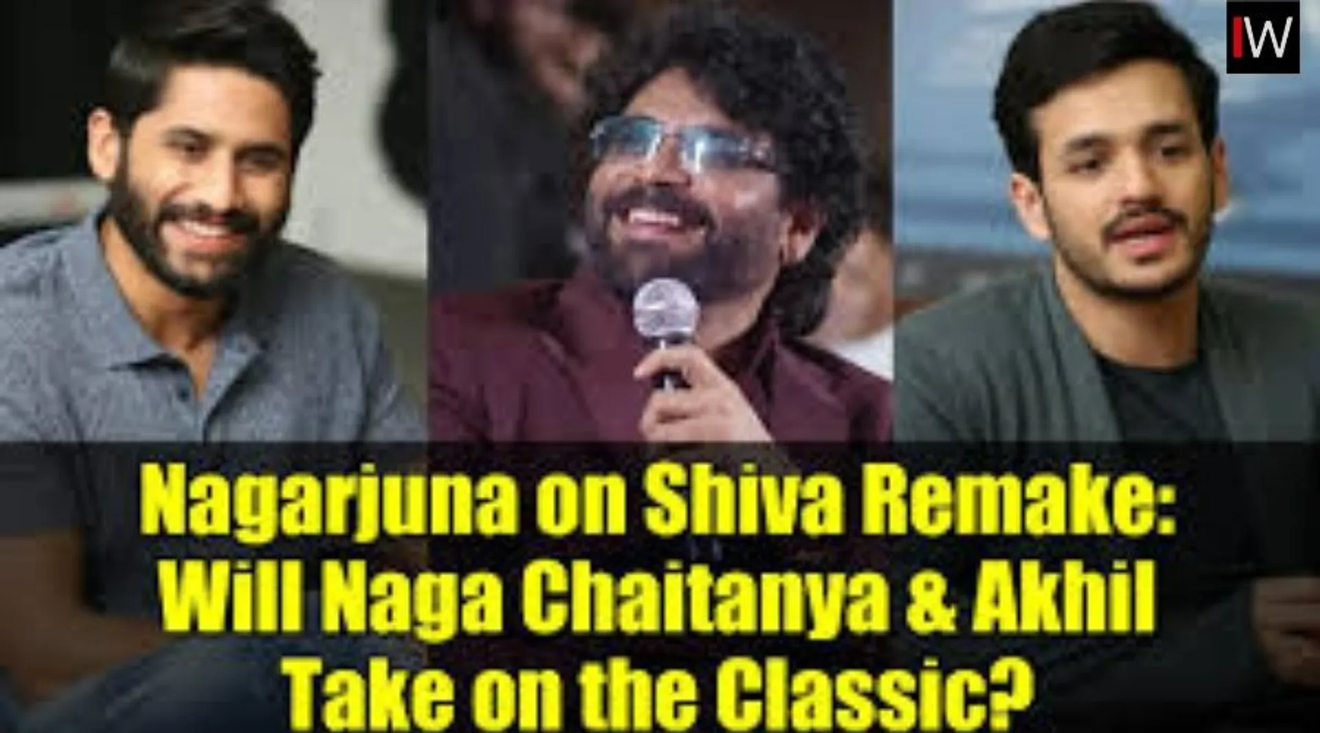 Will Naga Chaitanya or Akhil Akkineni Star in Shiva Remake