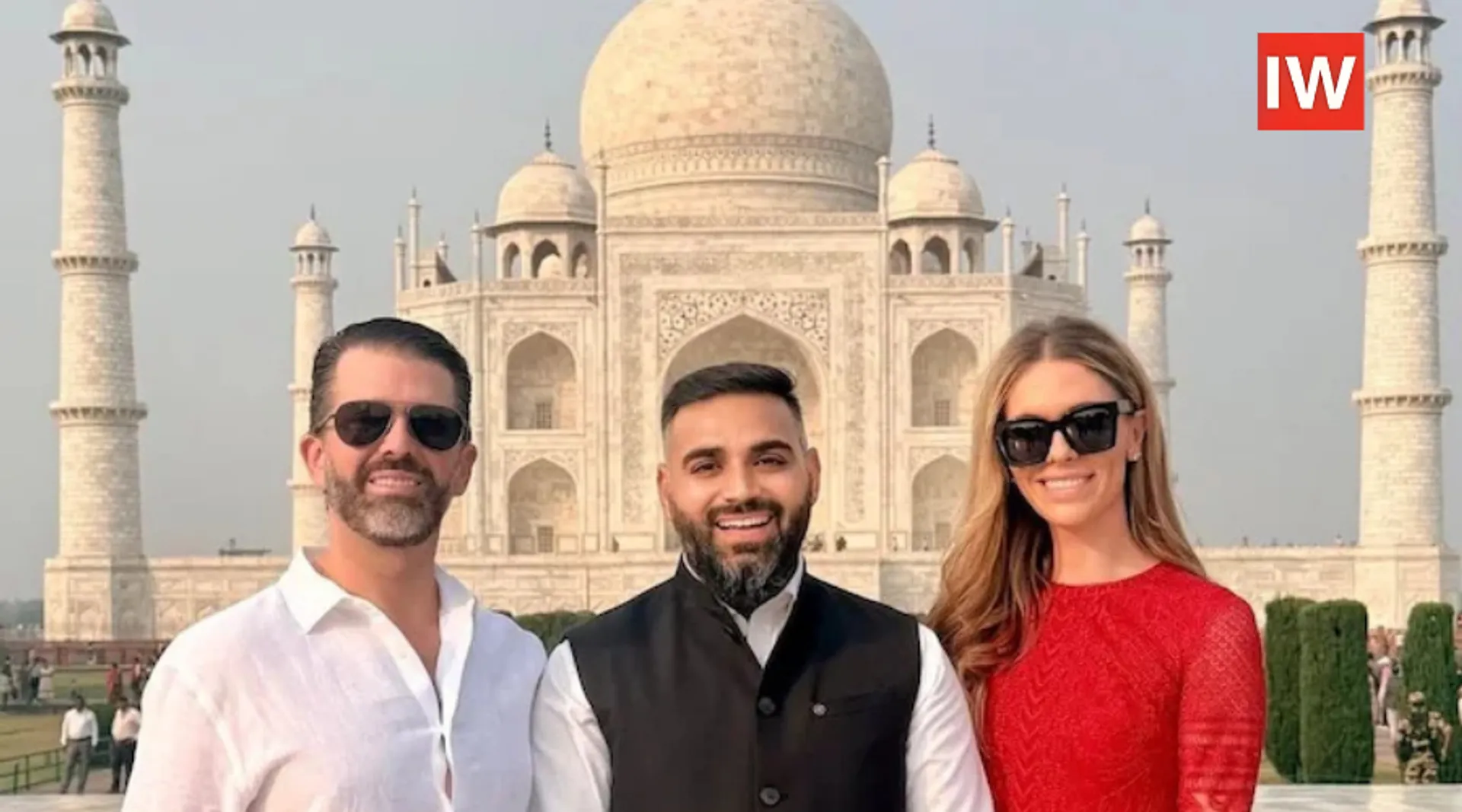 Trump Jr. in India Taj Mahal Romance, Jungle Thrills & Wedding Extravaganza