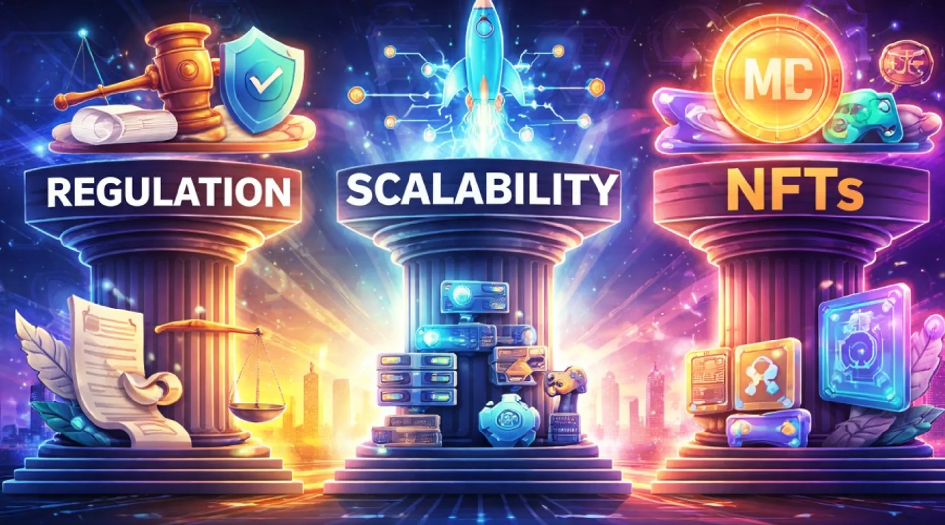 Regulation, Scalability, and NFTs_ The Three Pillars of Crypto’s 2026 Transformation