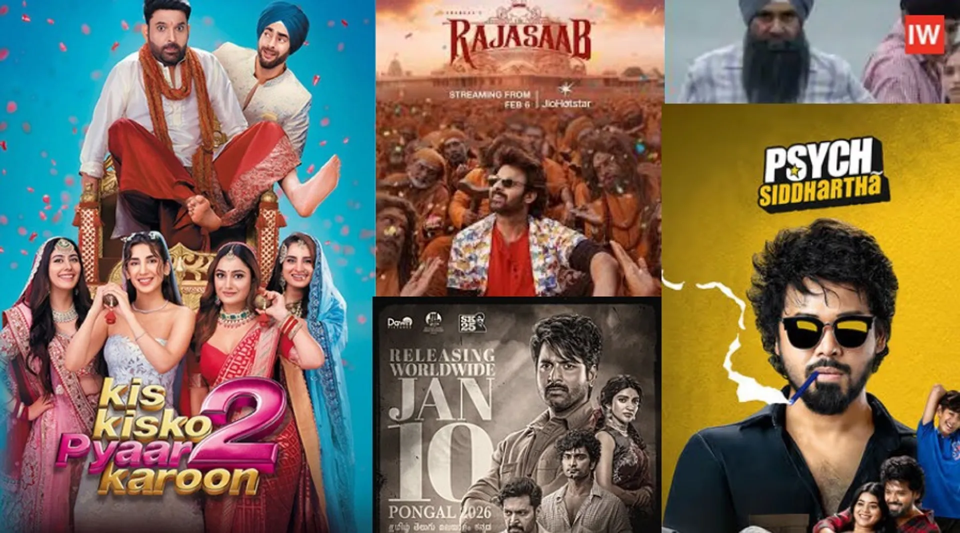 New OTT Releases This Week: The Raja Saab, Parasakthi & More