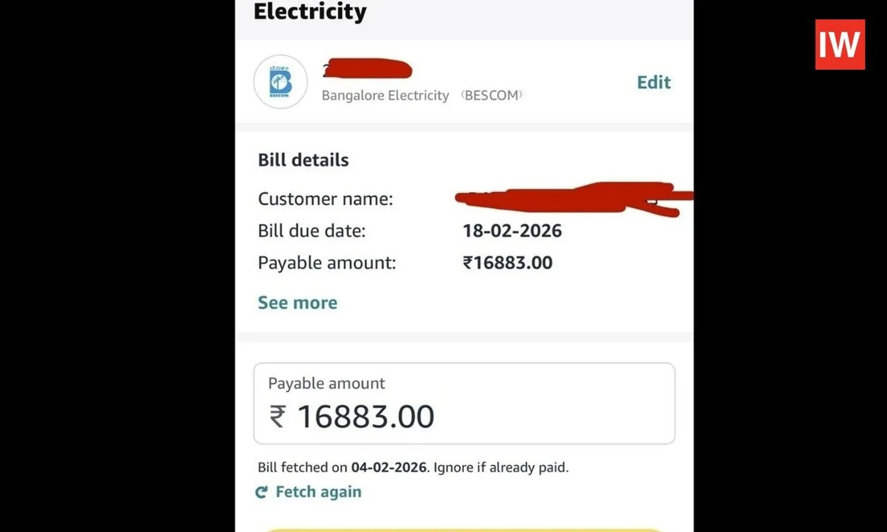 Bengaluru-Resident-Shocked-by-₹16,900-Electricity-Bill-for-3BHK