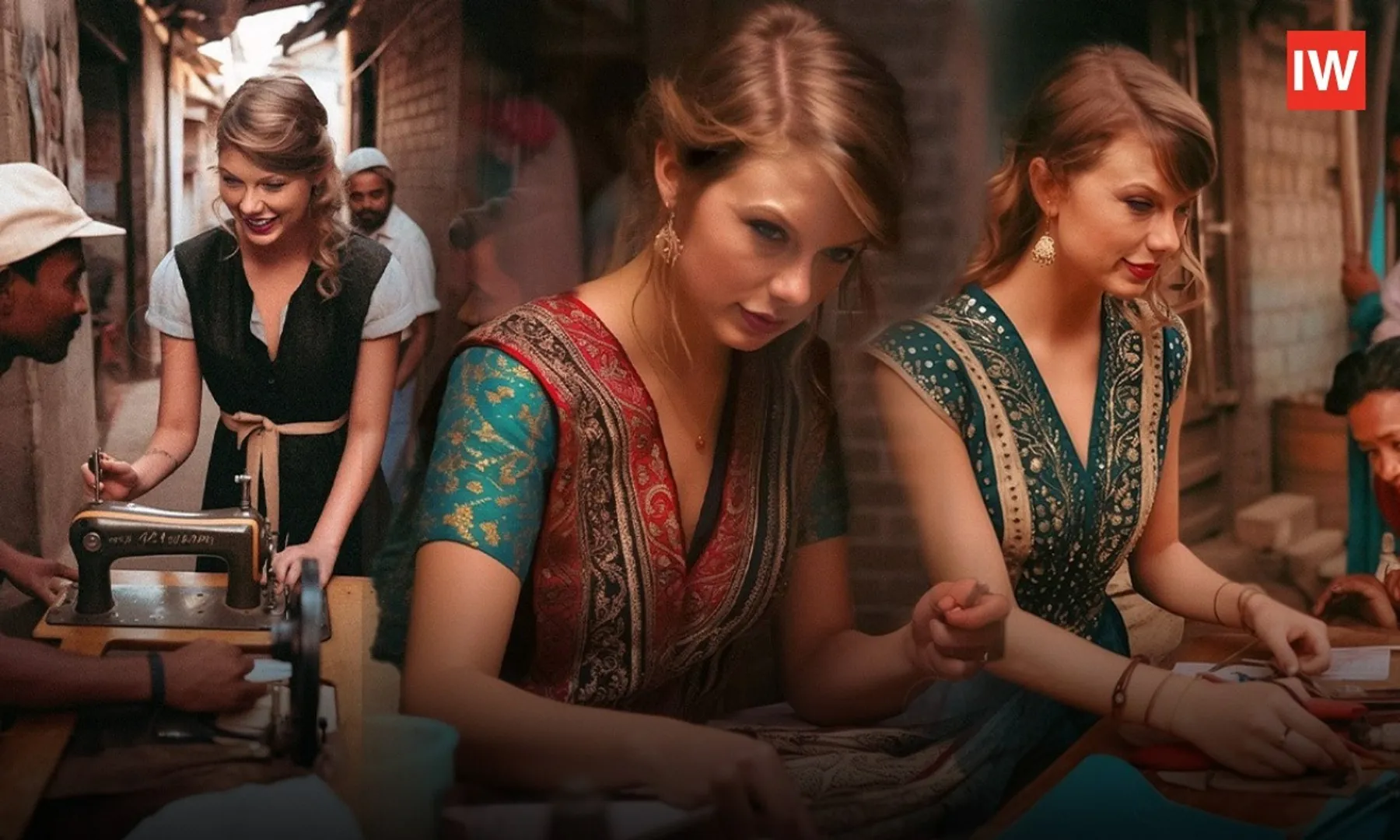 AI-Reimagines-Taylor-Swift-in-Saree,-Kimono,-Abaya-in-Viral-Series-
