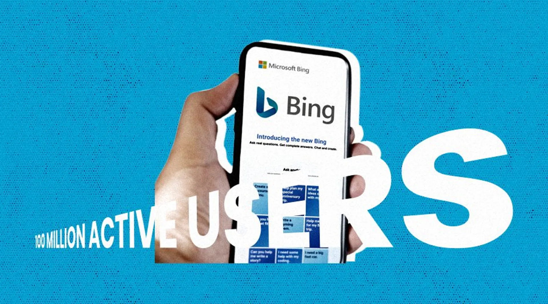 Thanks to Bing AI, Microsoft Crosses 100 Million Active Users