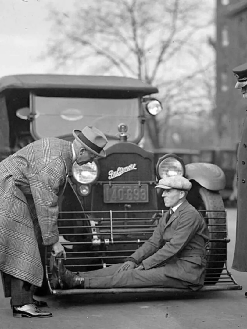 Pedestrian-Catcher-A-wild-concept,-this-gadget-was-designed-to-scoop-up-pedestrians-in-front-of-moving-cars,-keeping-them-safe-from-accidents.