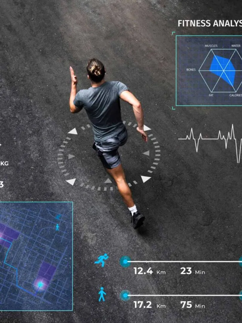 Smart-clothing-integrates-biometric-sensors-to-track-athletes'-real-time-performance-and-health-metrics.